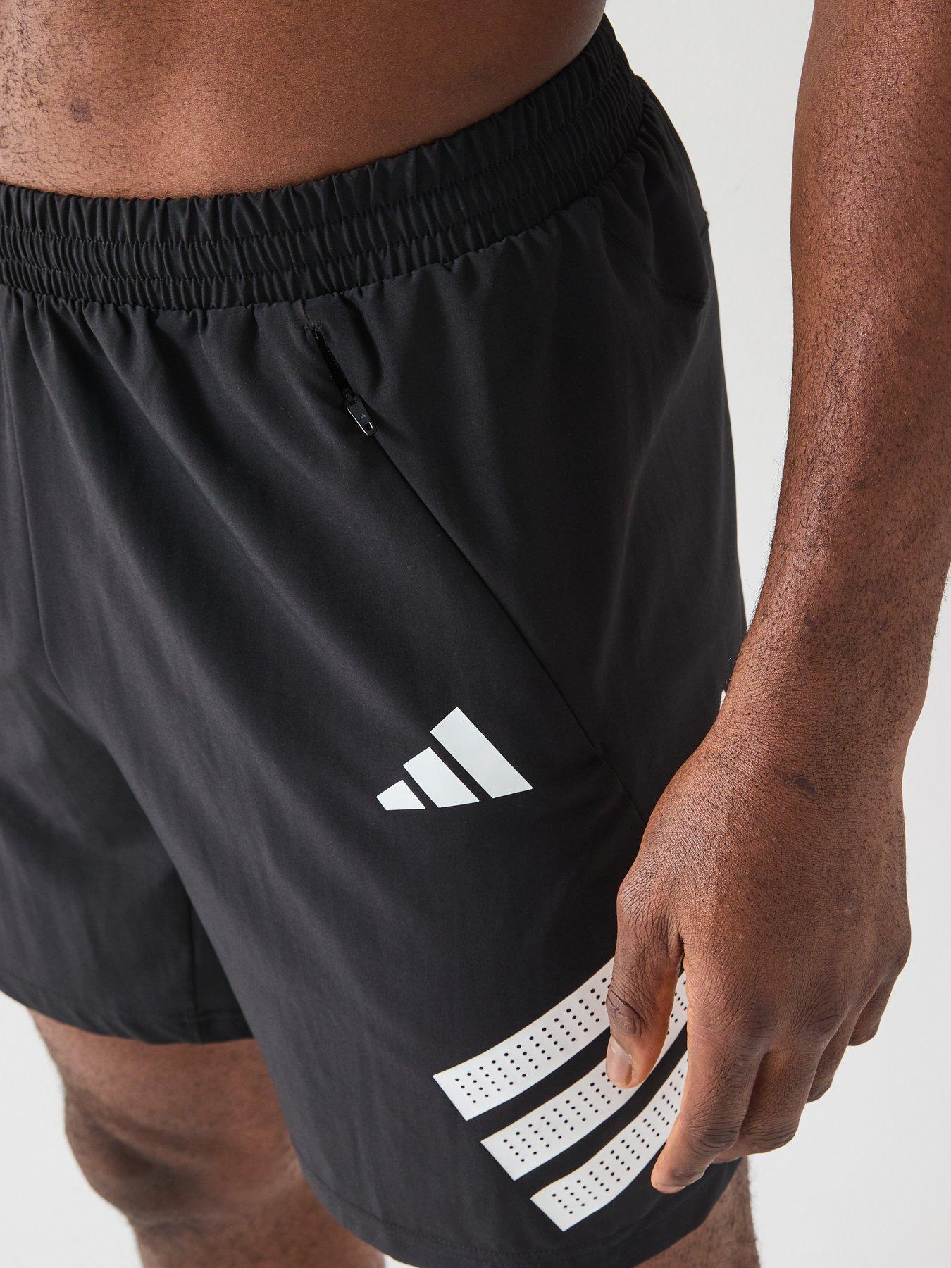 adidas-mens-training-gym-3-stripe-shortsoutfit