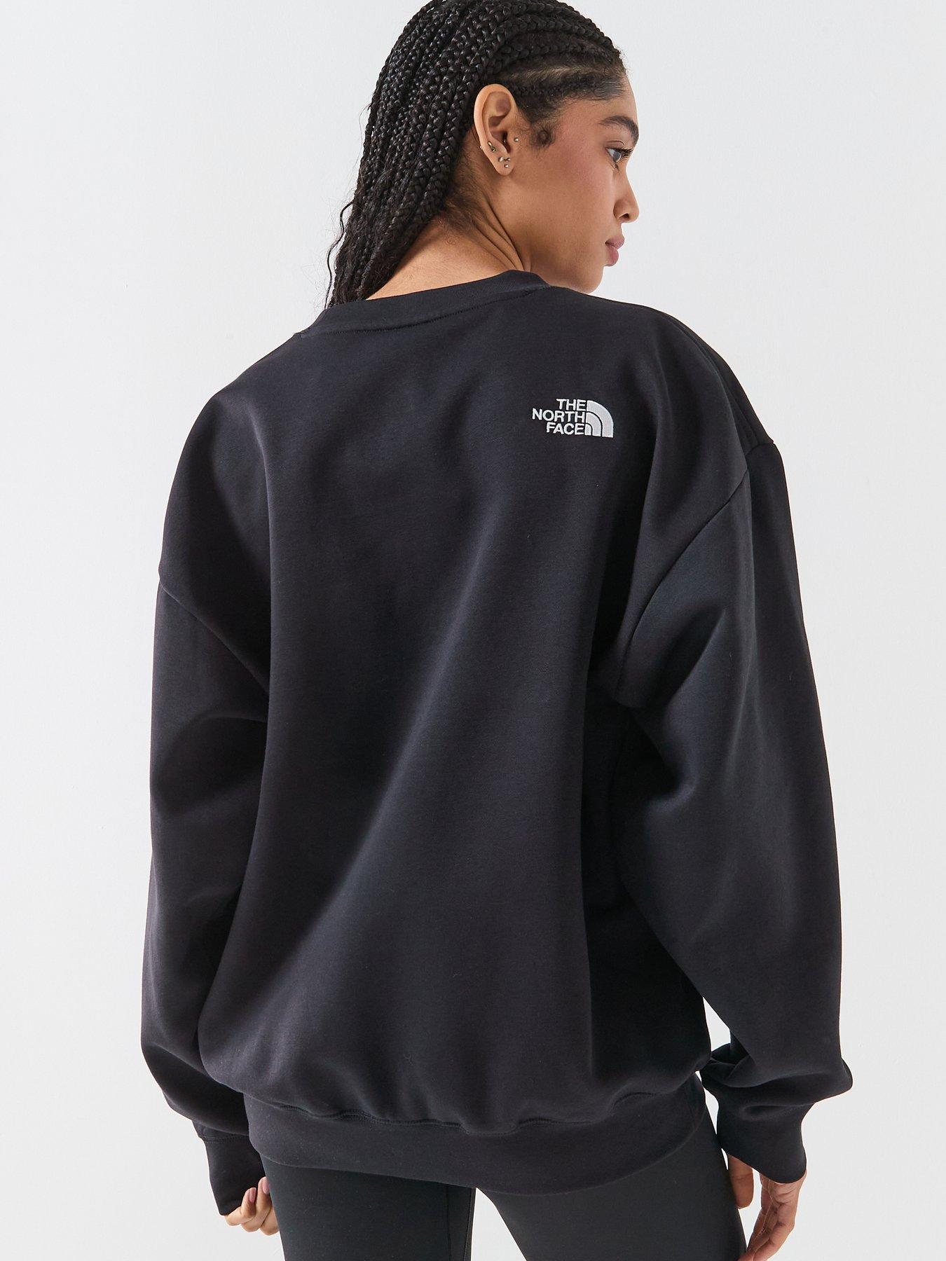 Image 2 of 6 of THE NORTH FACE Women's Essential Oversized Crew Sweatshirt - Black