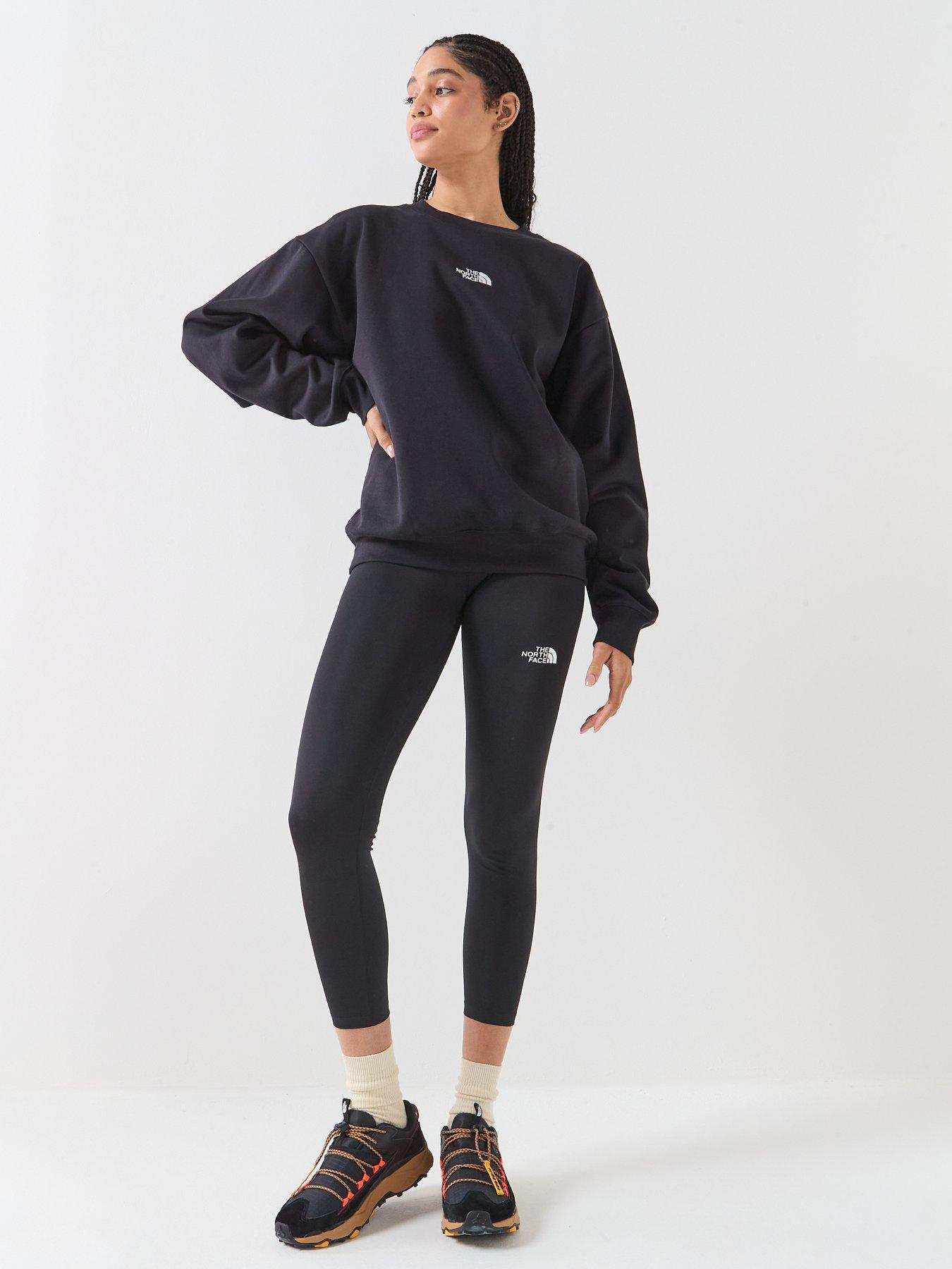Image 3 of 6 of THE NORTH FACE Women's Essential Oversized Crew Sweatshirt - Black