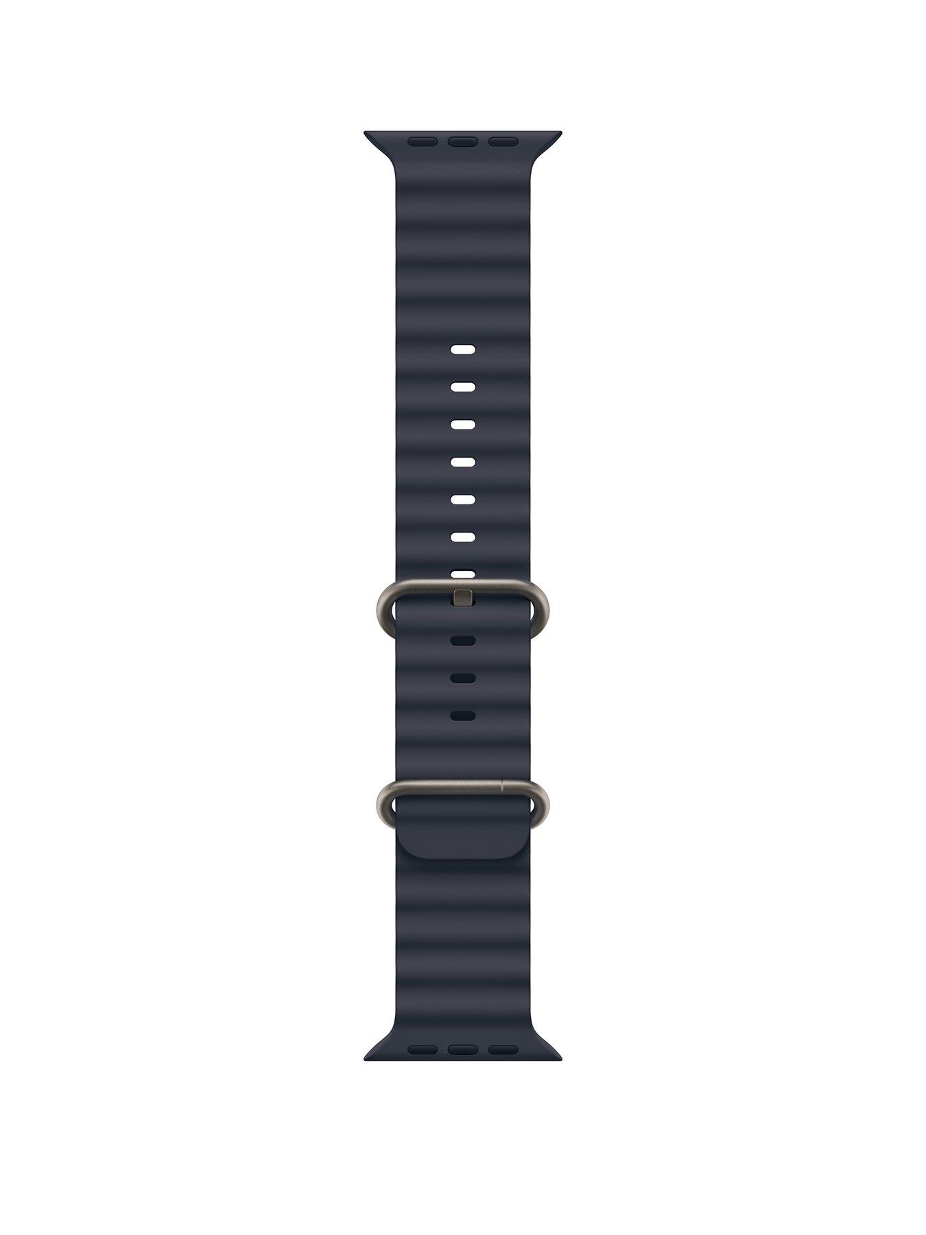 undefined Watch 49mm Navy Ocean Band - Natural Titanium Finish