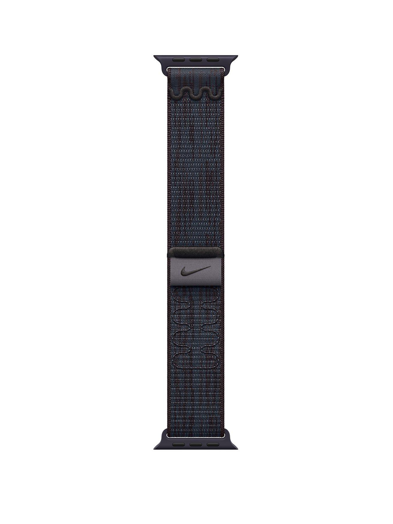 undefined Watch 46mm Black/Blue Nike Sport Loop