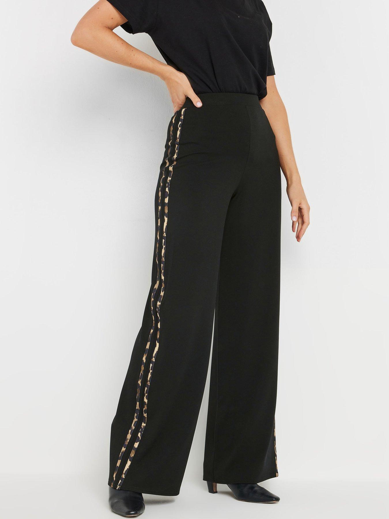 long-tall-sally-animal-side-stripe-trouser-34-black