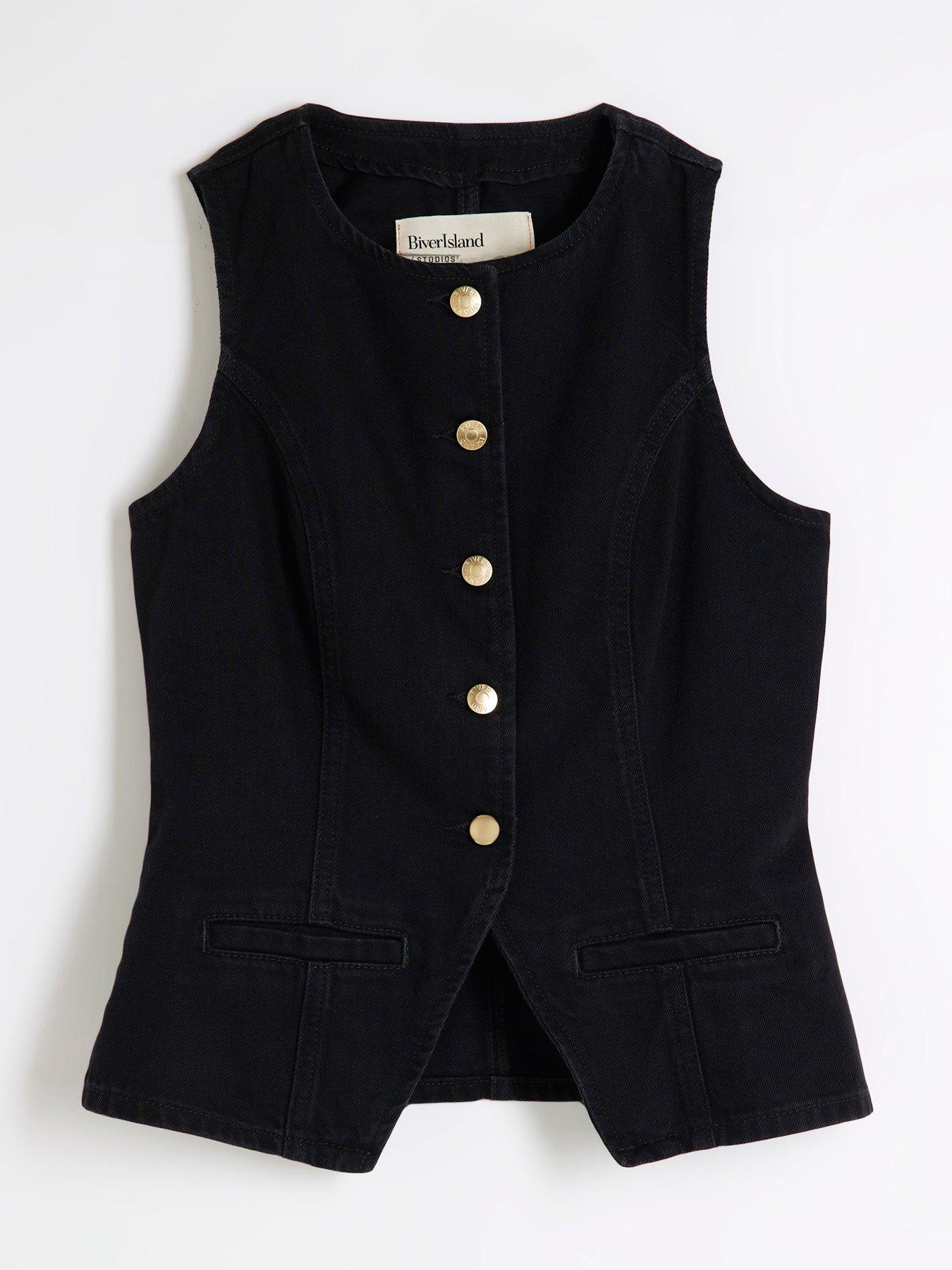 river-island-denim-waistcoat-blackdetail