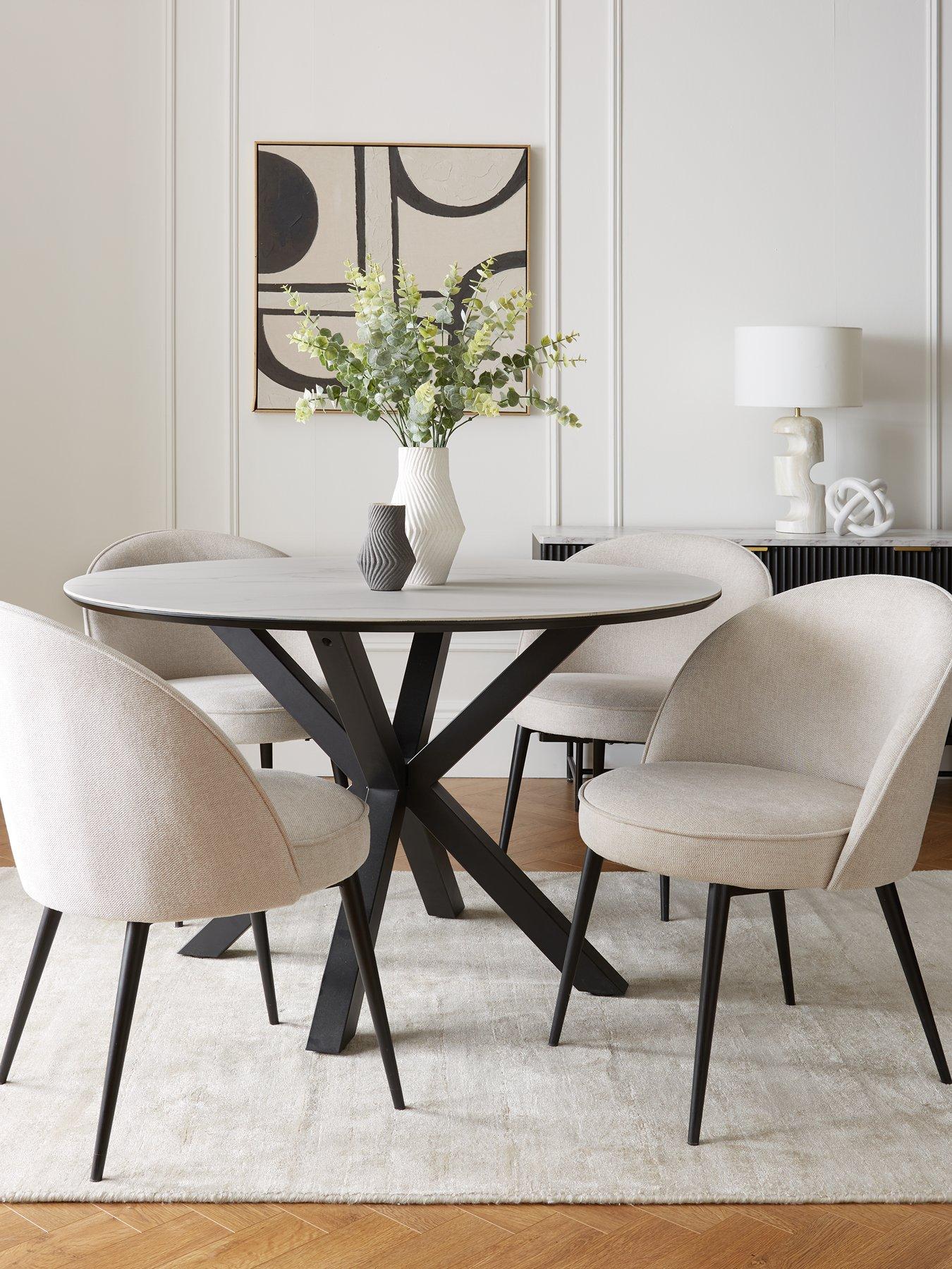 very-home-arabella-round-dining-table-4-carina-natural-chairs-whiteblacknaturalfront