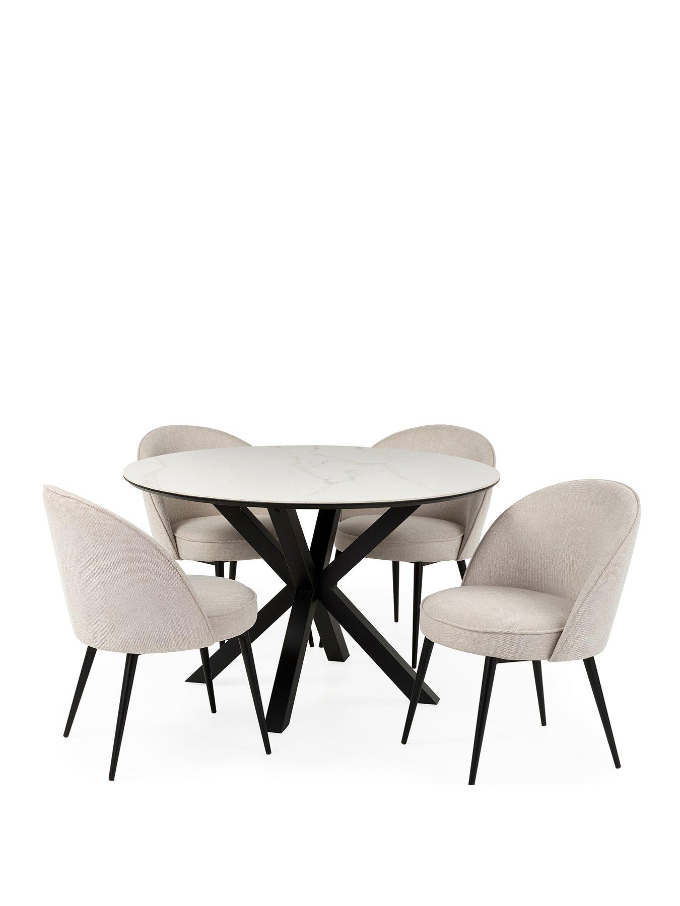 very-home-arabella-round-dining-table-4-carina-natural-chairs-whiteblacknaturalstillFront