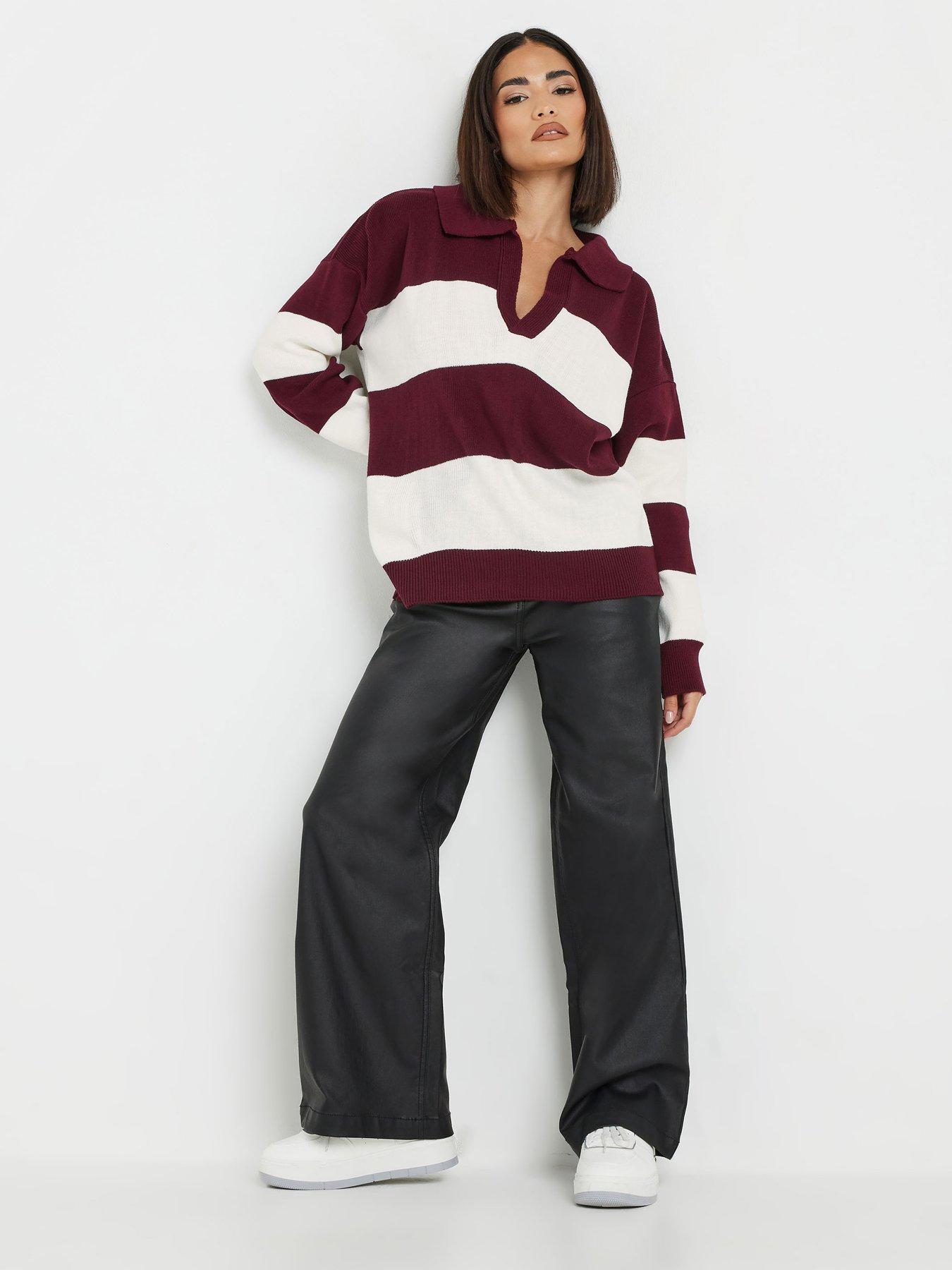 pixiegirl-petite-stripe-collar-jumperback