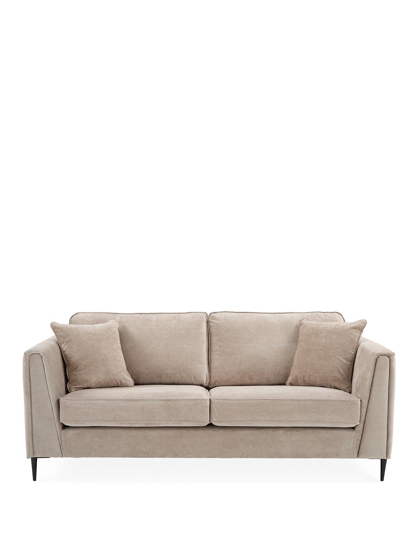 Image 2 of 7 of The Very Collection Messina 3 Seater Standard Back Fabric Sofa&nbsp;- FSC&reg; Certified