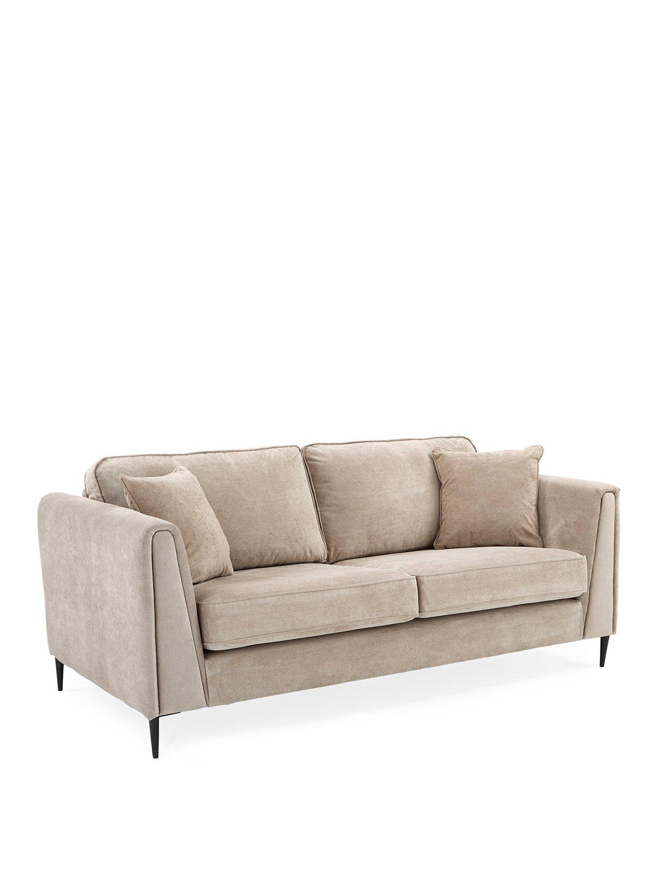 Image 3 of 7 of The Very Collection Messina 3 Seater Standard Back Fabric Sofa&nbsp;- FSC&reg; Certified