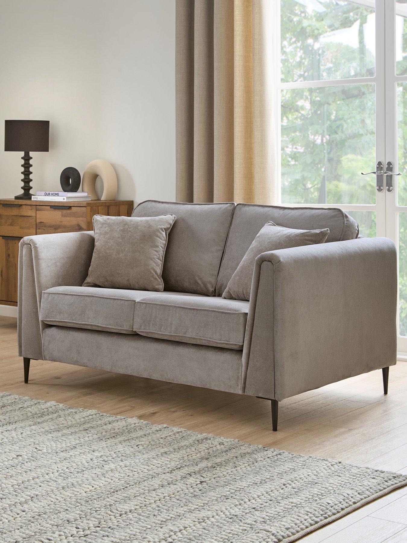 Very Home Messina 2 Seater Standard Back Fabric Sofa - FSC® Certified