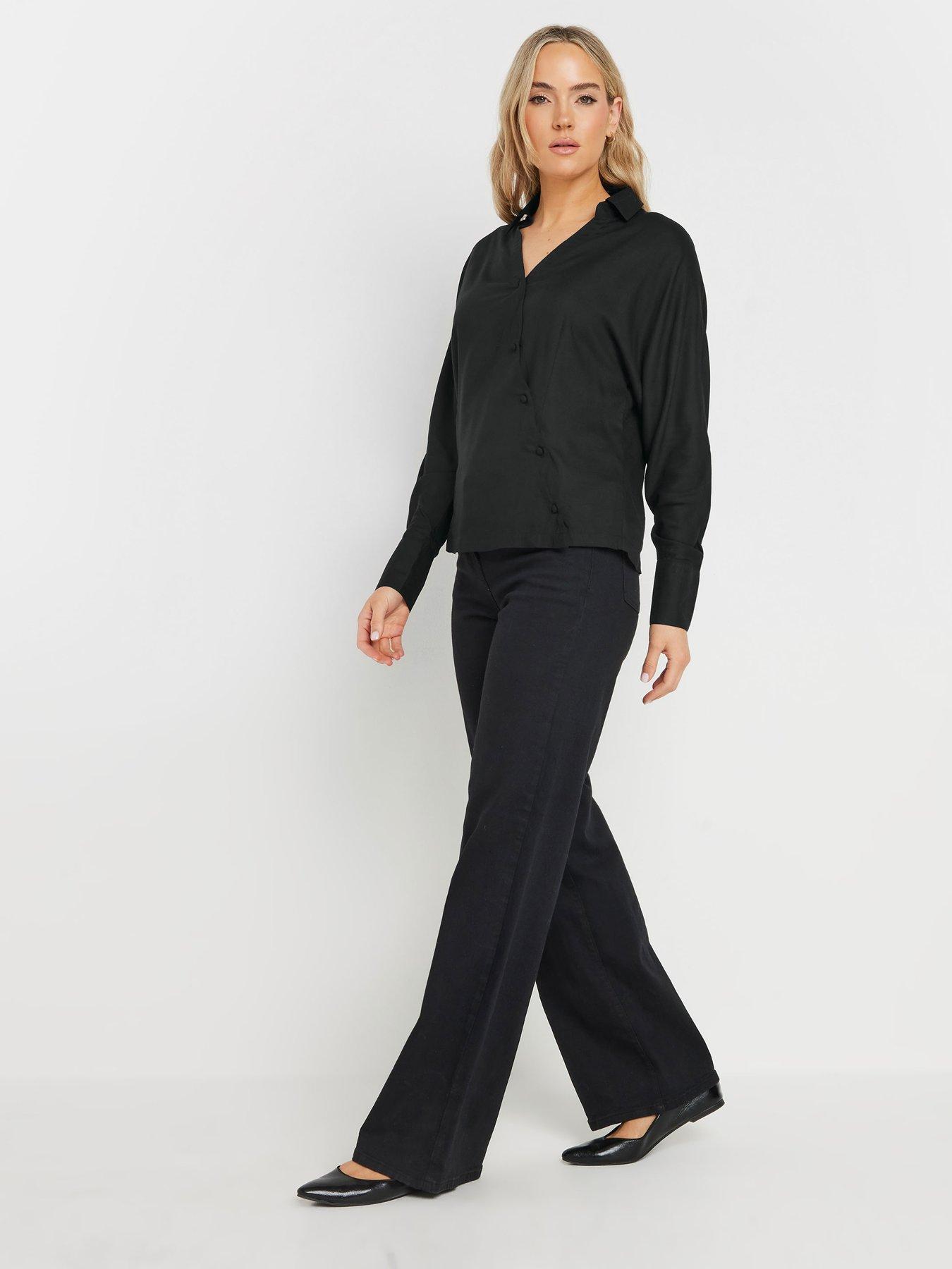 long-tall-sally-tall-asymmetric-button-blouse-blackback