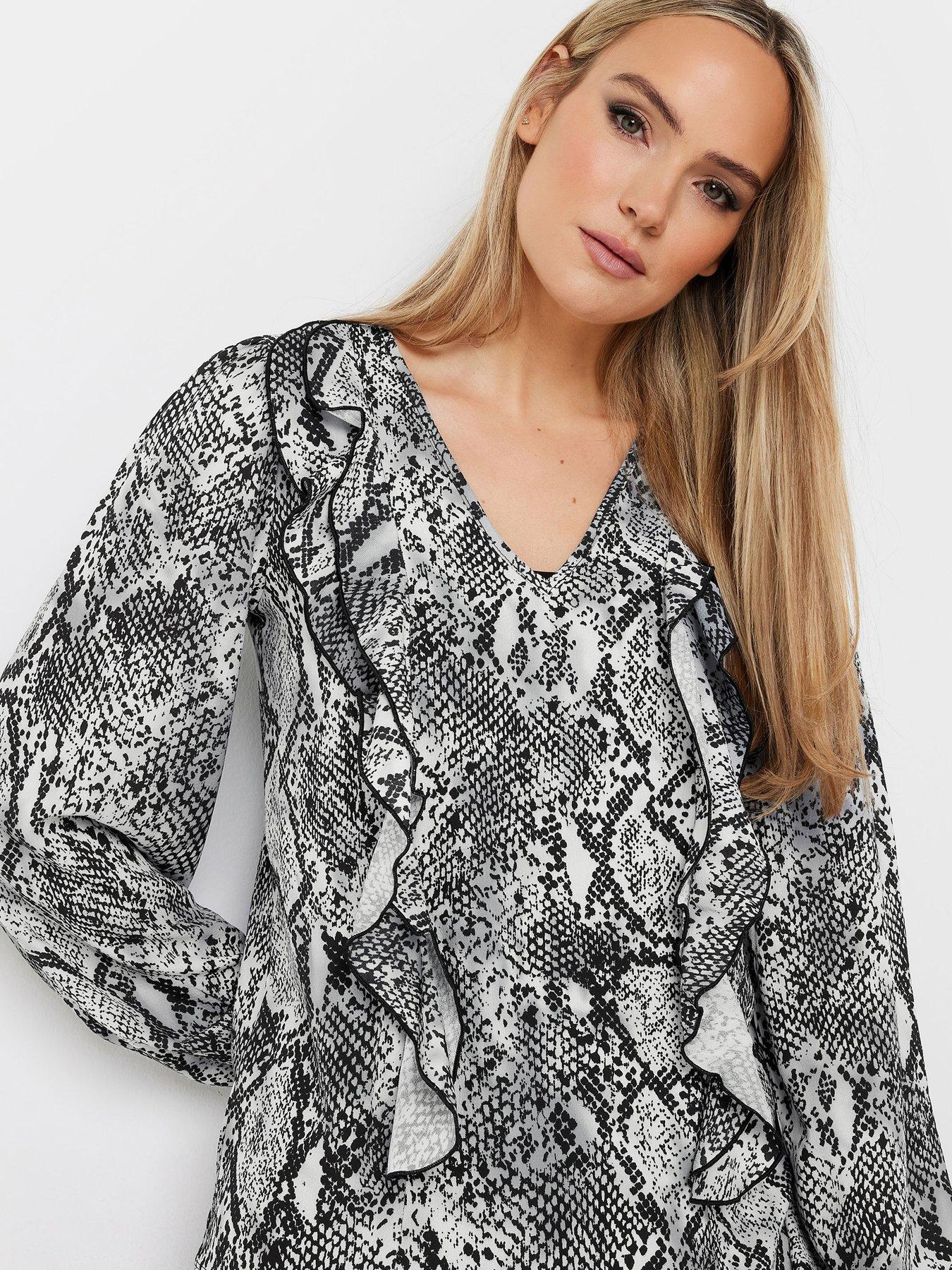 long-tall-sally-snake-frill-blouse-greyoutfit