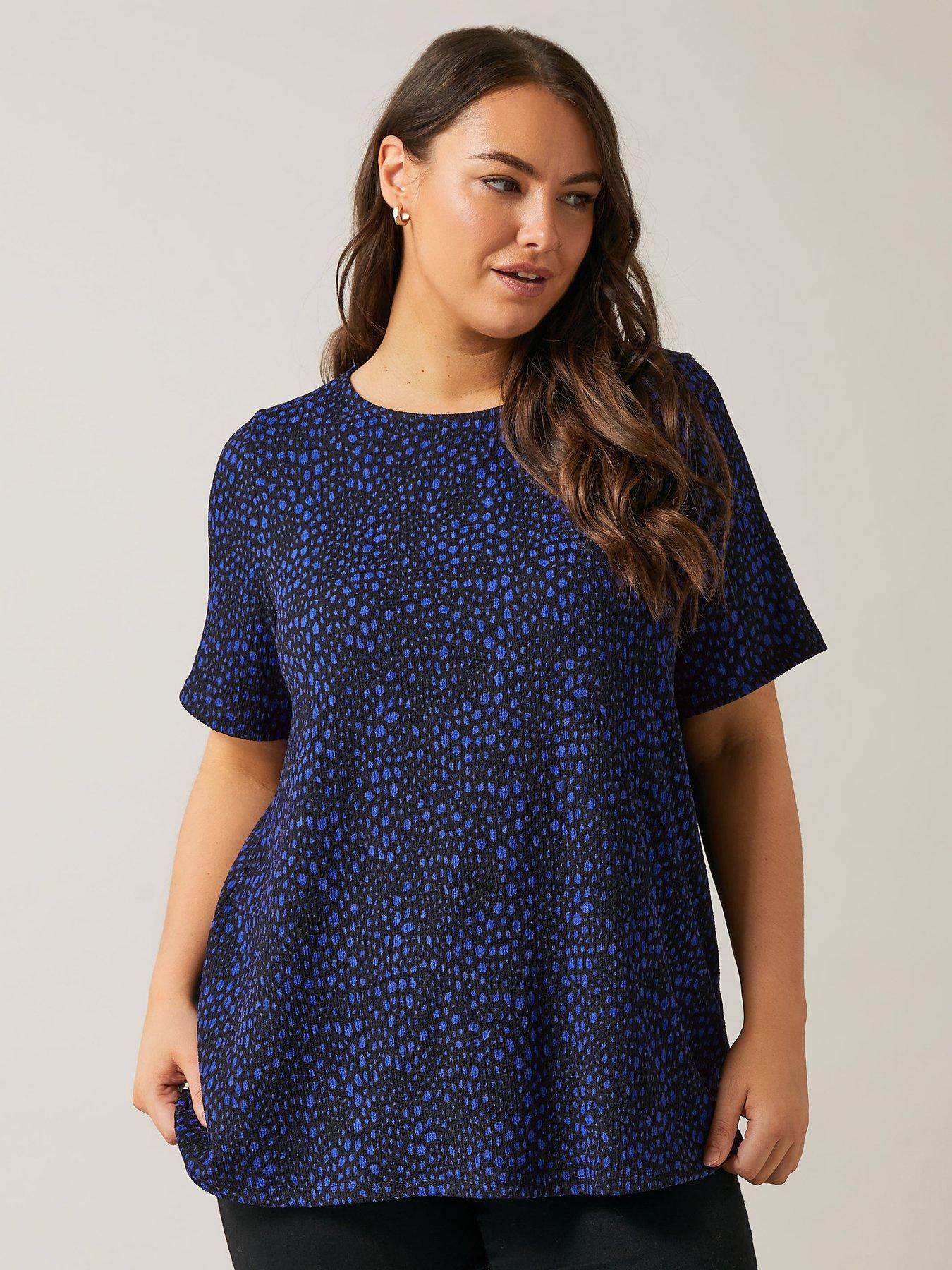 evans-spot-print-top-blacknavy