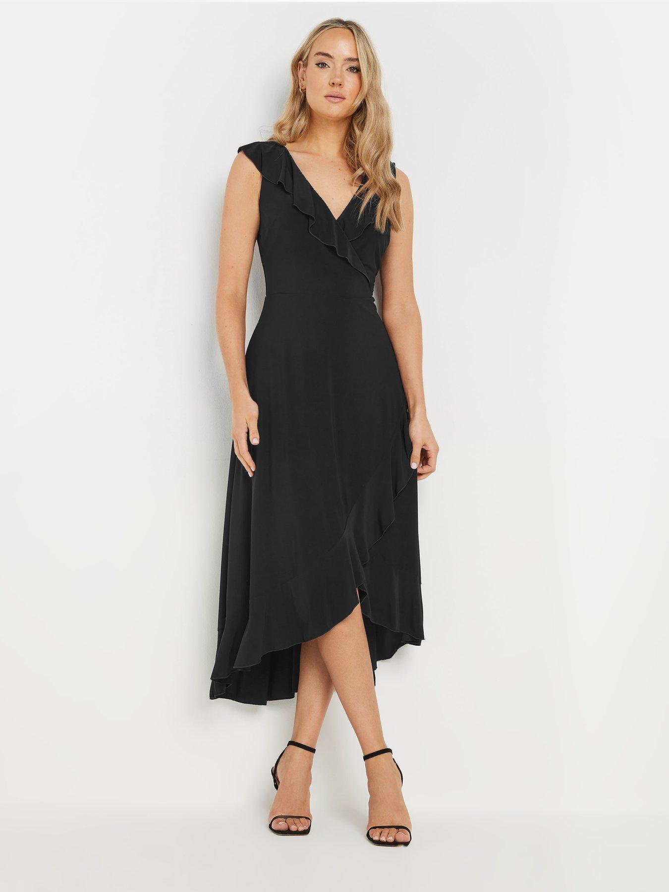 long-tall-sally-sleeveless-frill-midi-dress-blackback