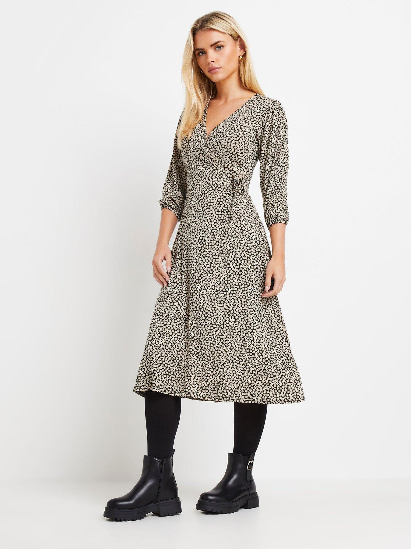 mco-petite-34-sleeve-dress-natural