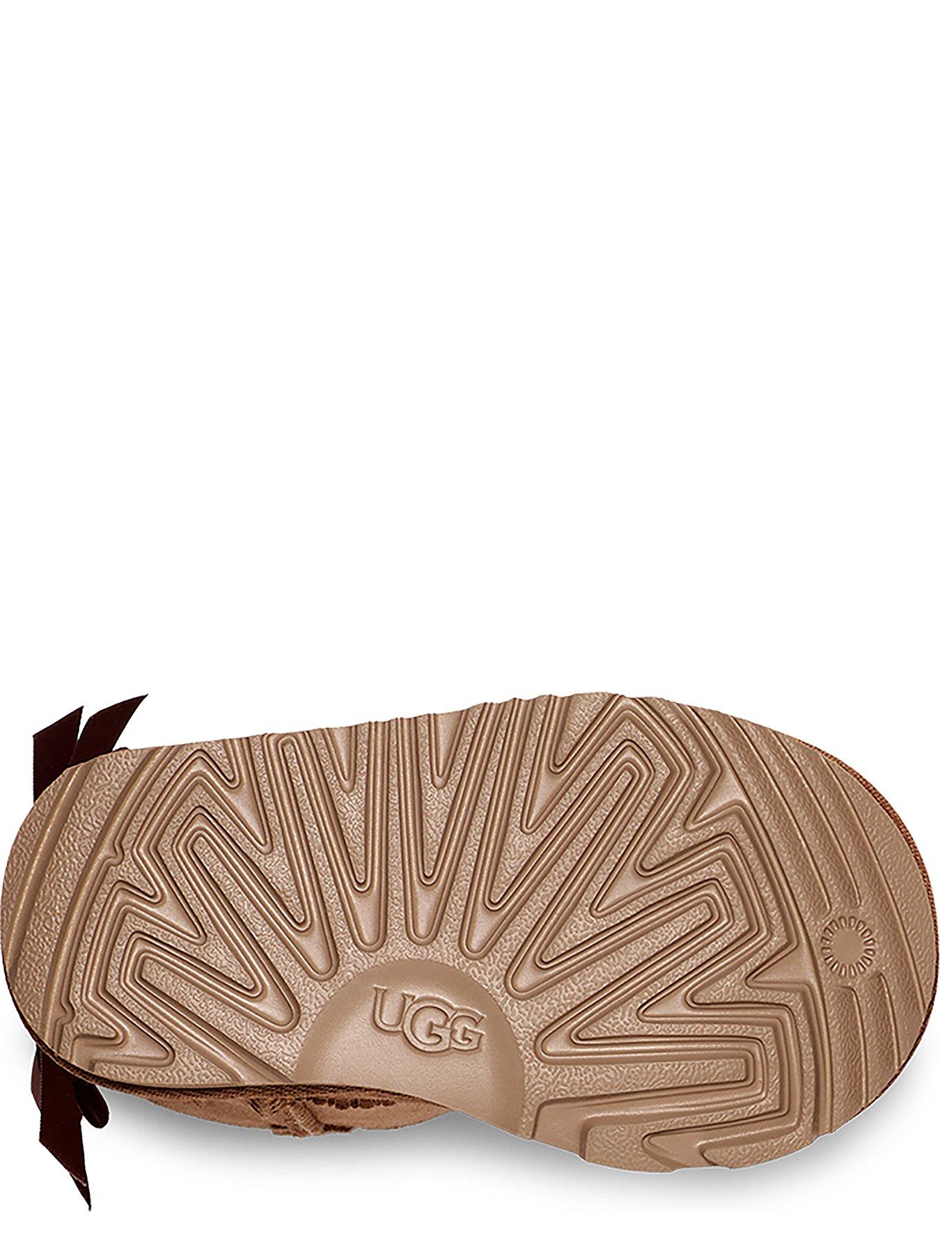 Image 4 of 4 of UGG Kids Bailey Bow II Boots- Chestnut