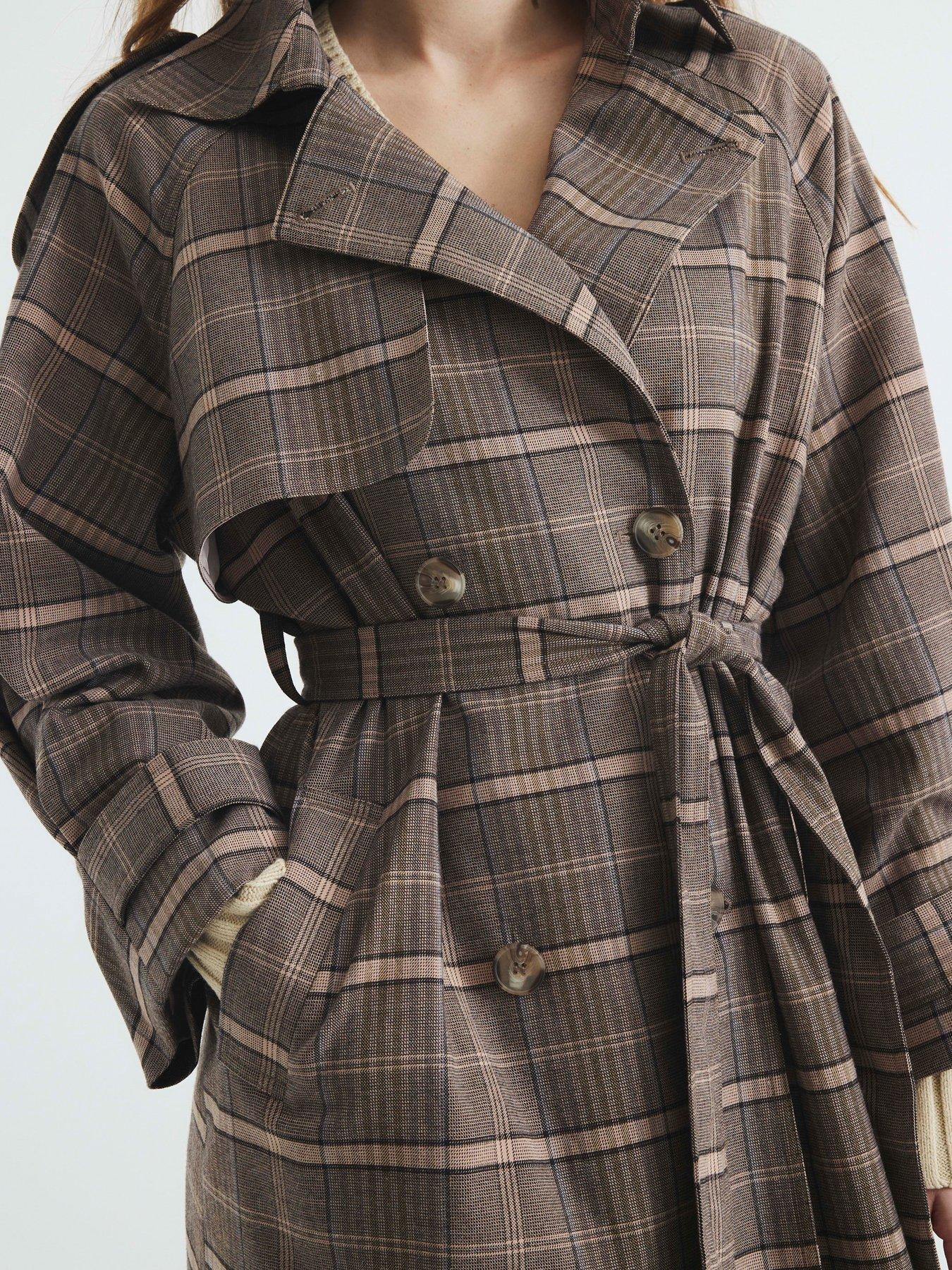 Dogtooth Coat River Island Dog Coats Bomber Jacket River Island