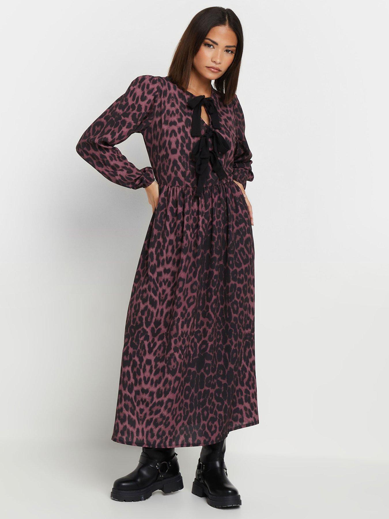 pixiegirl-petite-long-sleeve-leopard-bow-dress