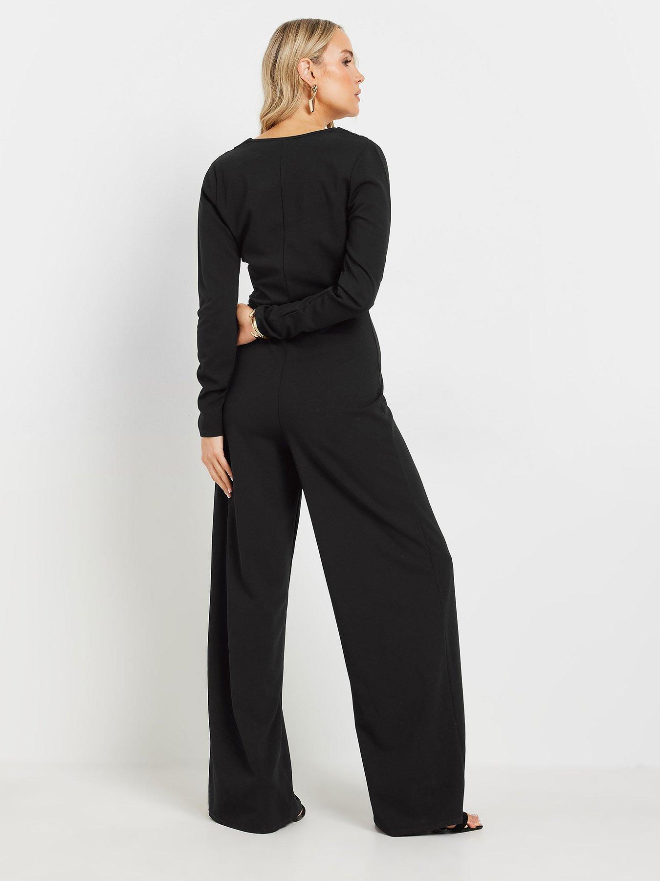 long-tall-sally-sleeve-scuba-wrap-jumpsuit-blackstillFront