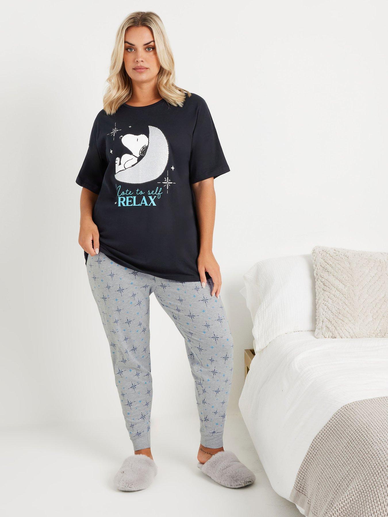 yours-curve-relax-snoopy-pj-set