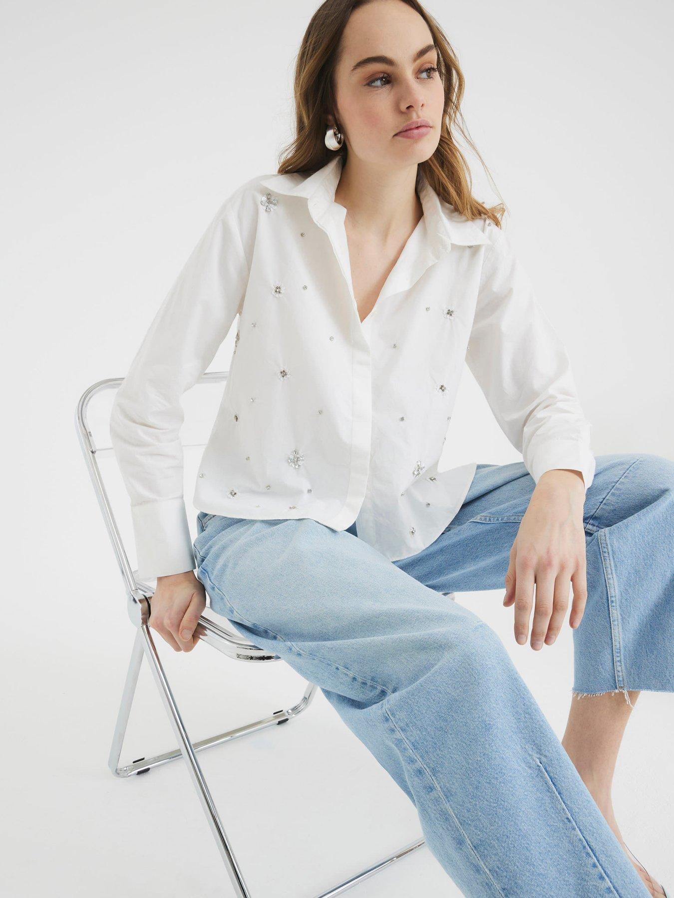 river-island-diamante-detail-poplin-shirt-white