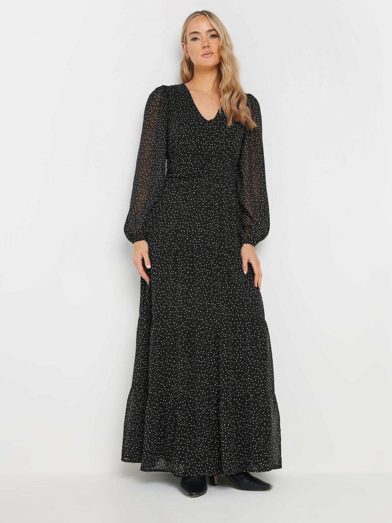 long-tall-sally-spot-maxi-dress-blackfront