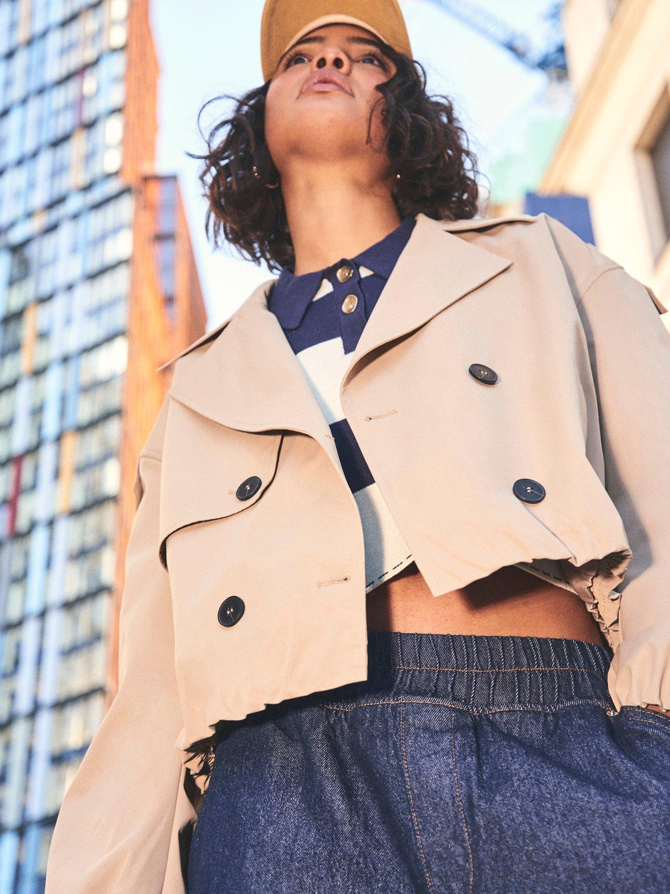 river-island-short-bubble-hem-trench-beigedetail