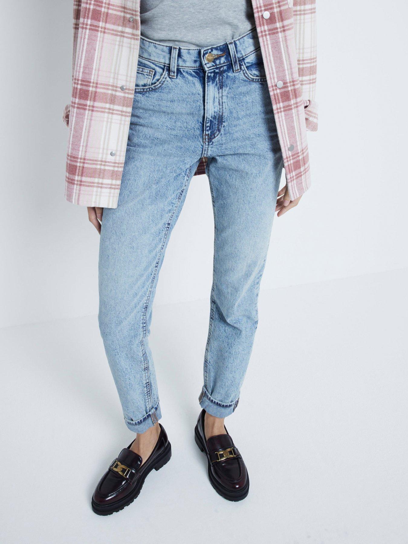 river-island-mom-high-rise-sculpt-jeans-blue