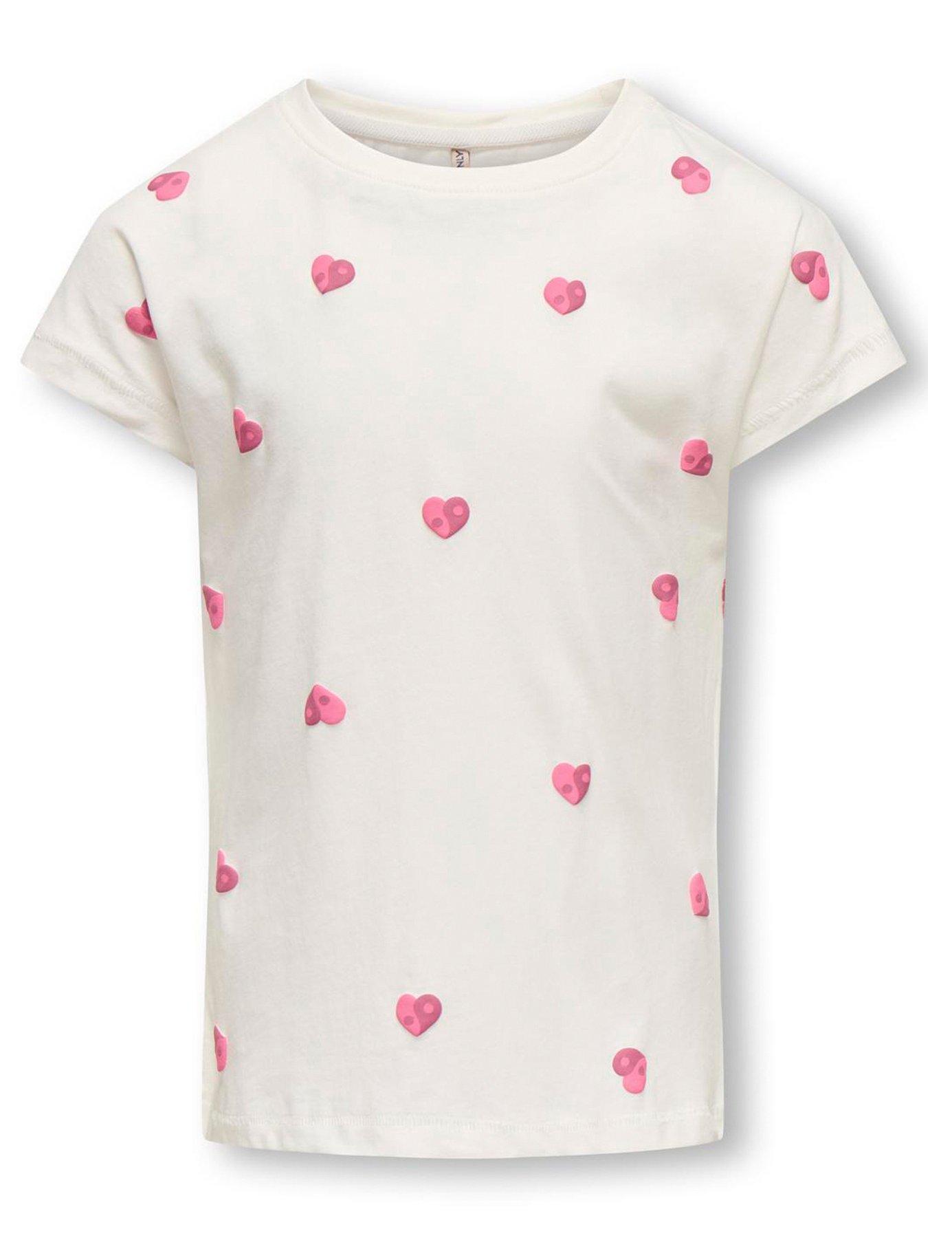 only-kids-girls-heart-print-short-sleeve-t-shirt-white