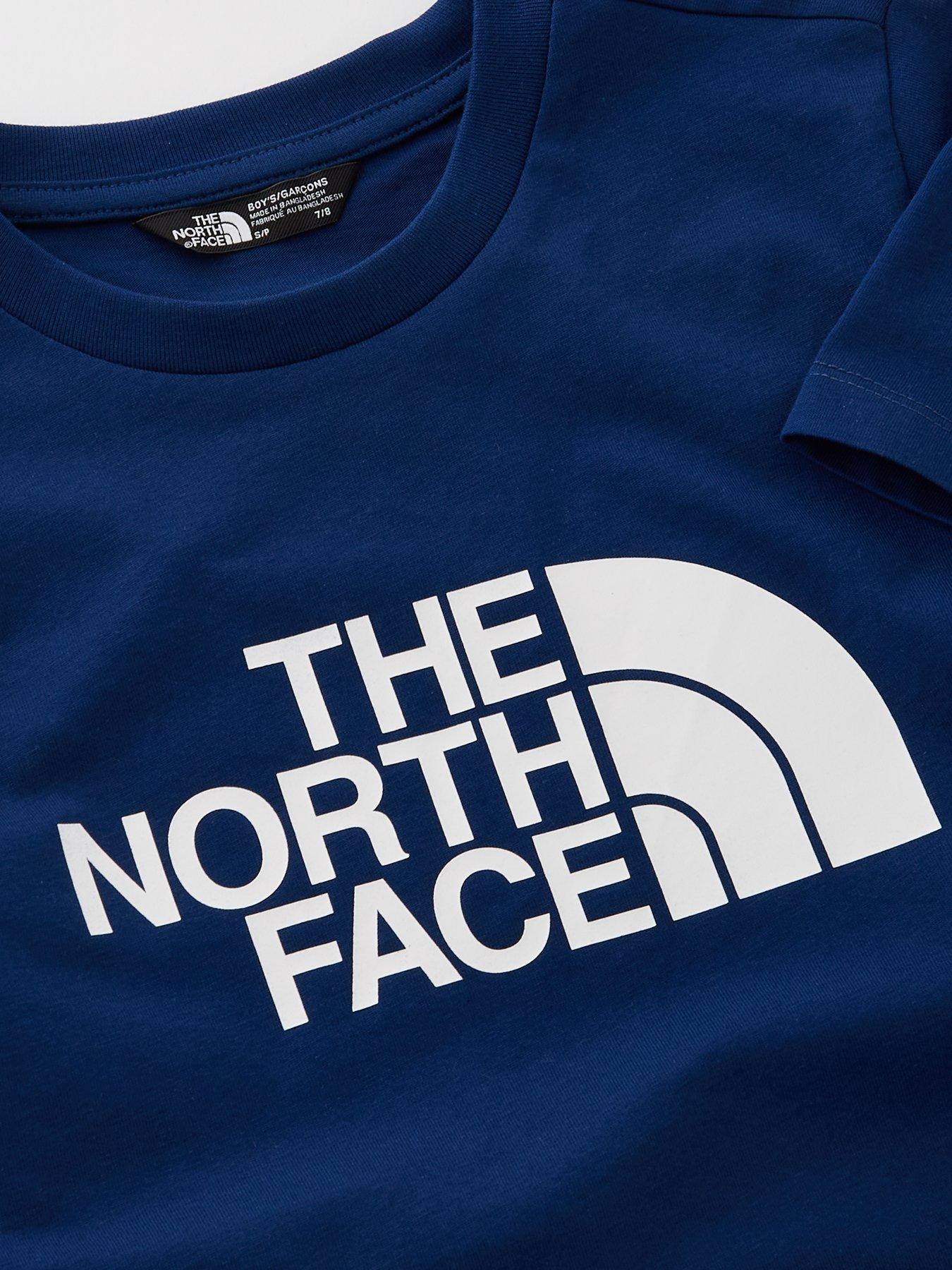 Image 3 of 4 of THE NORTH FACE Boy's Short Sleeve Easy Tee - Blue