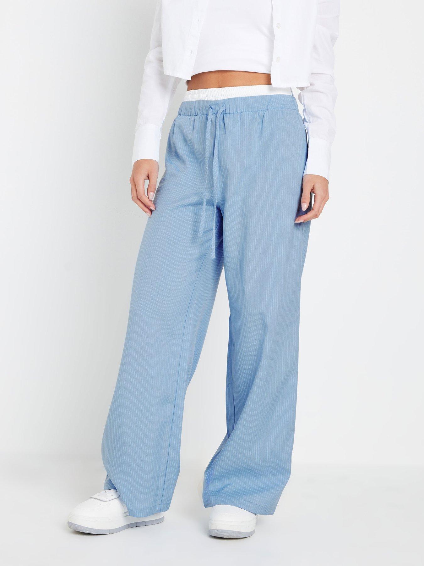 pixiegirl-petite-pinstripe-wide-leg-trousers-blue