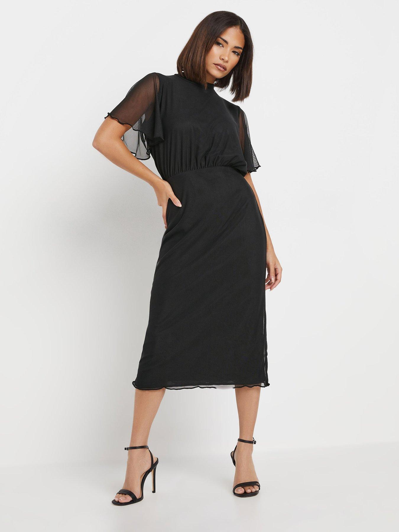 pixiegirl-petite-mesh-midi-dress-black