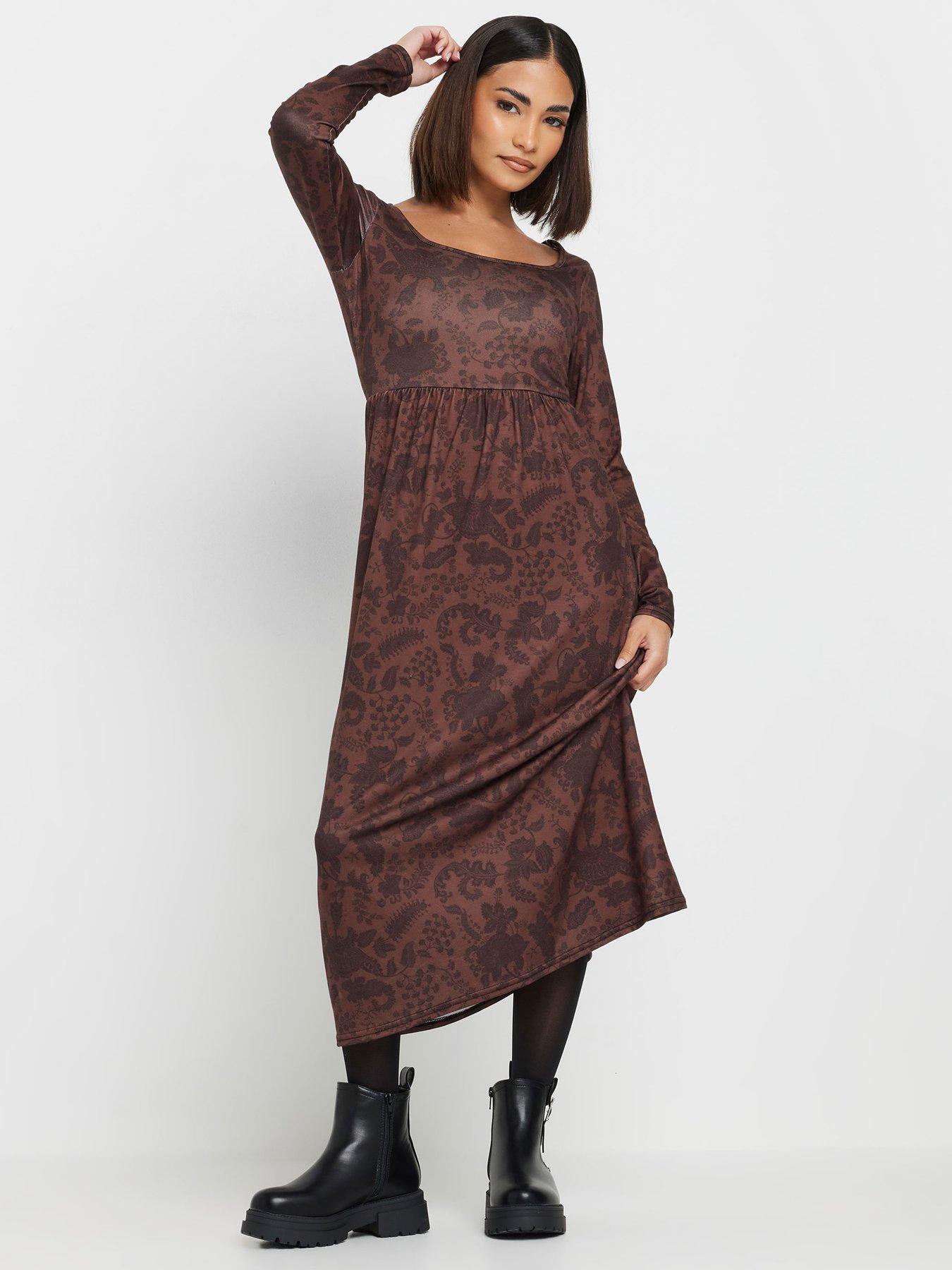 pixiegirl-petite-paisley-long-sleeve-midi-dressback