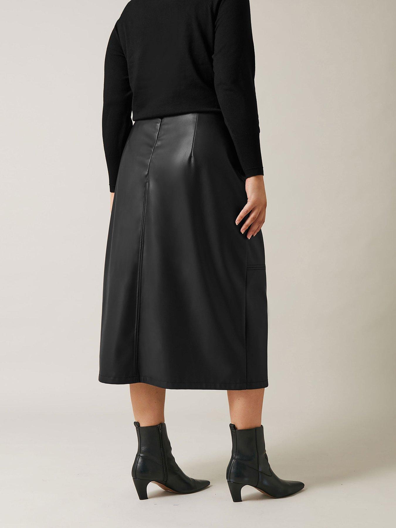 evans-pu-skirt-blackstillFront