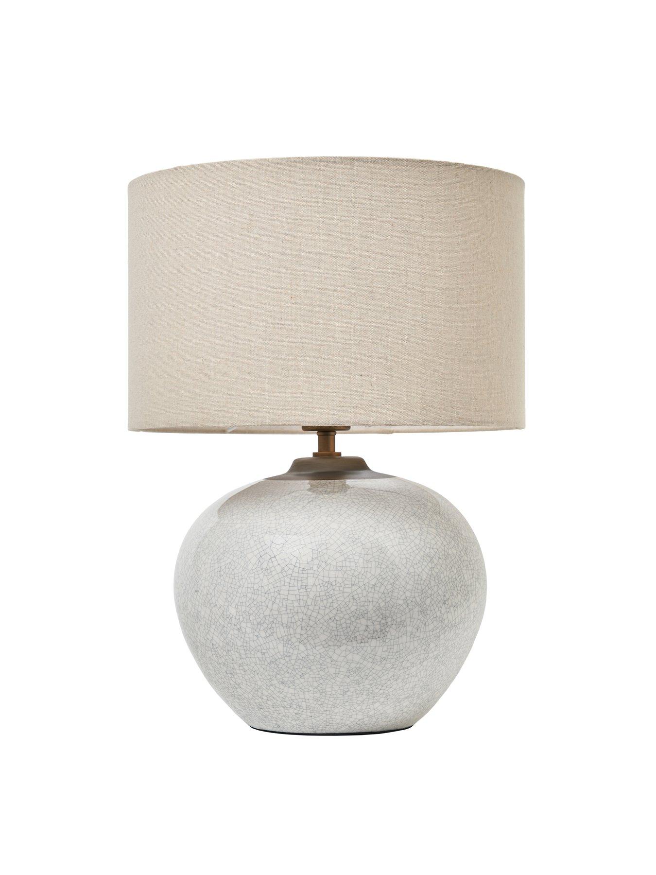 Image 4 of 5 of Michelle Keegan Home Large Crackle Table Lamp