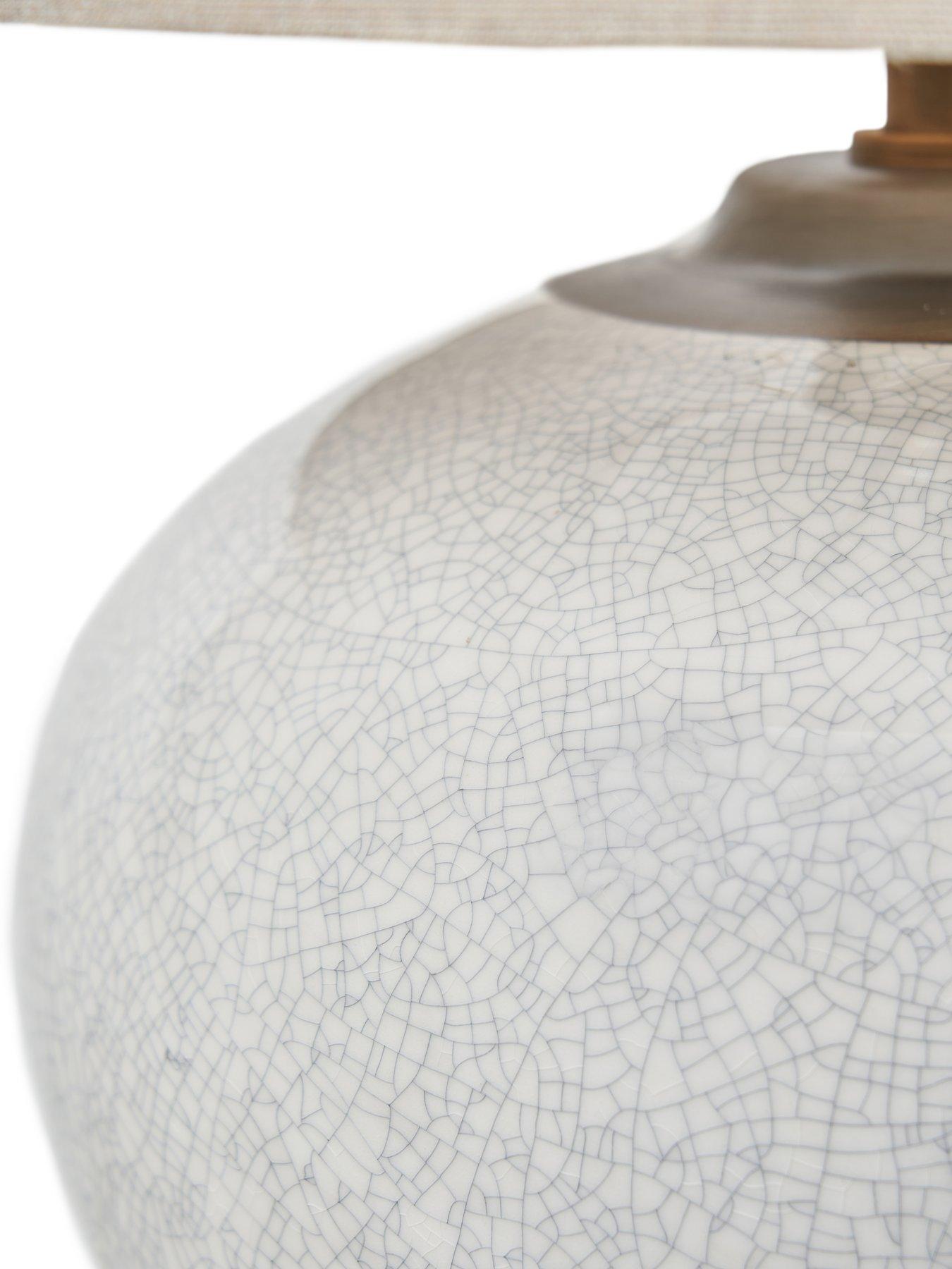 Image 5 of 5 of Michelle Keegan Home Large Crackle Table Lamp