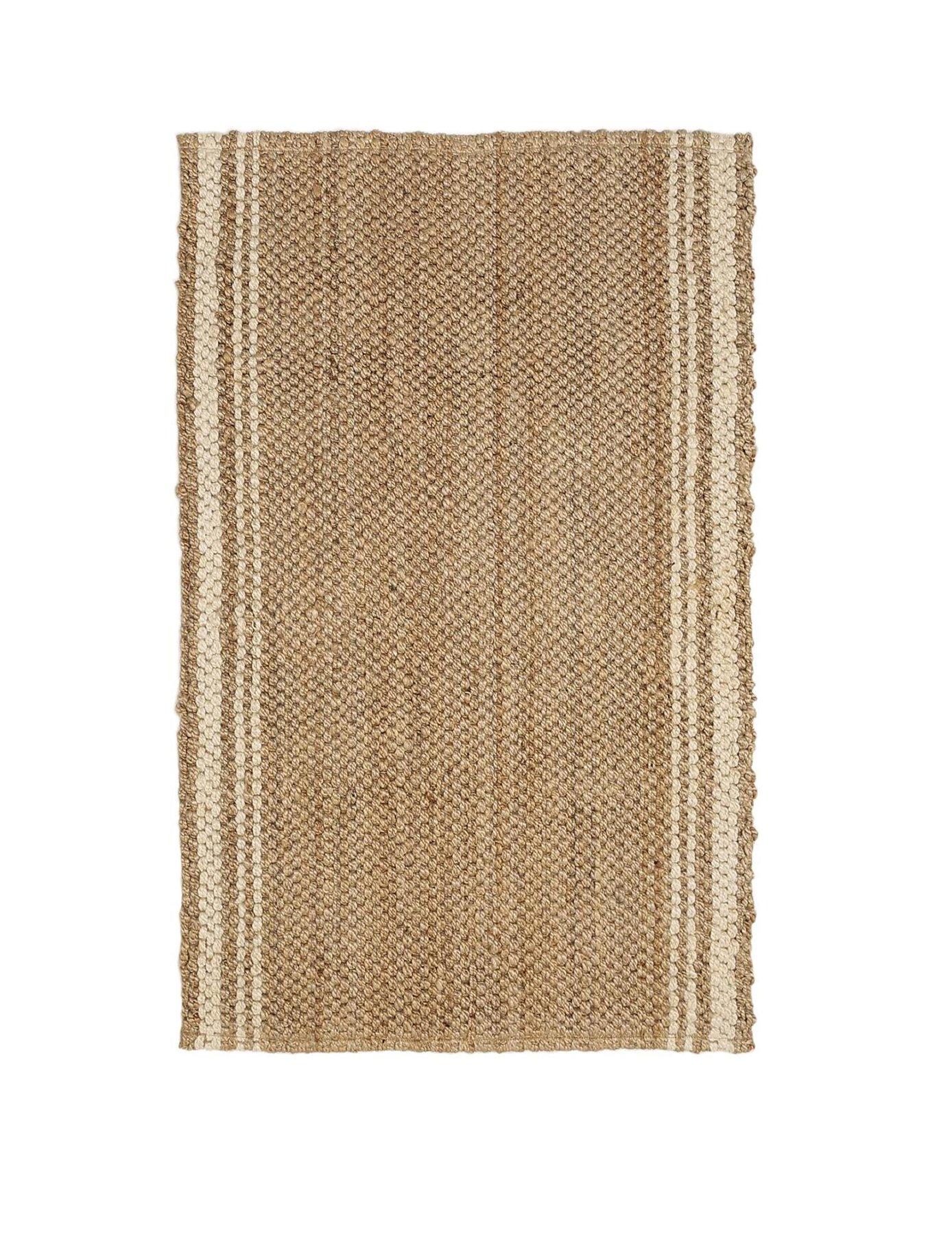 very-home-jute-stripe-rug-naturalstillFront