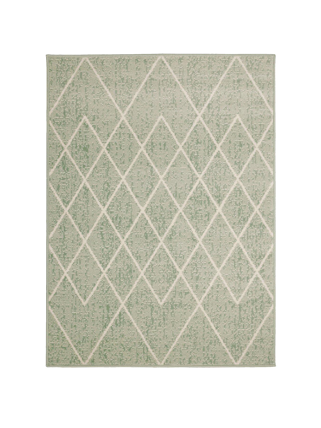 Image 2 of 4 of The Very Collection Maestro Berber Sage Green Rug