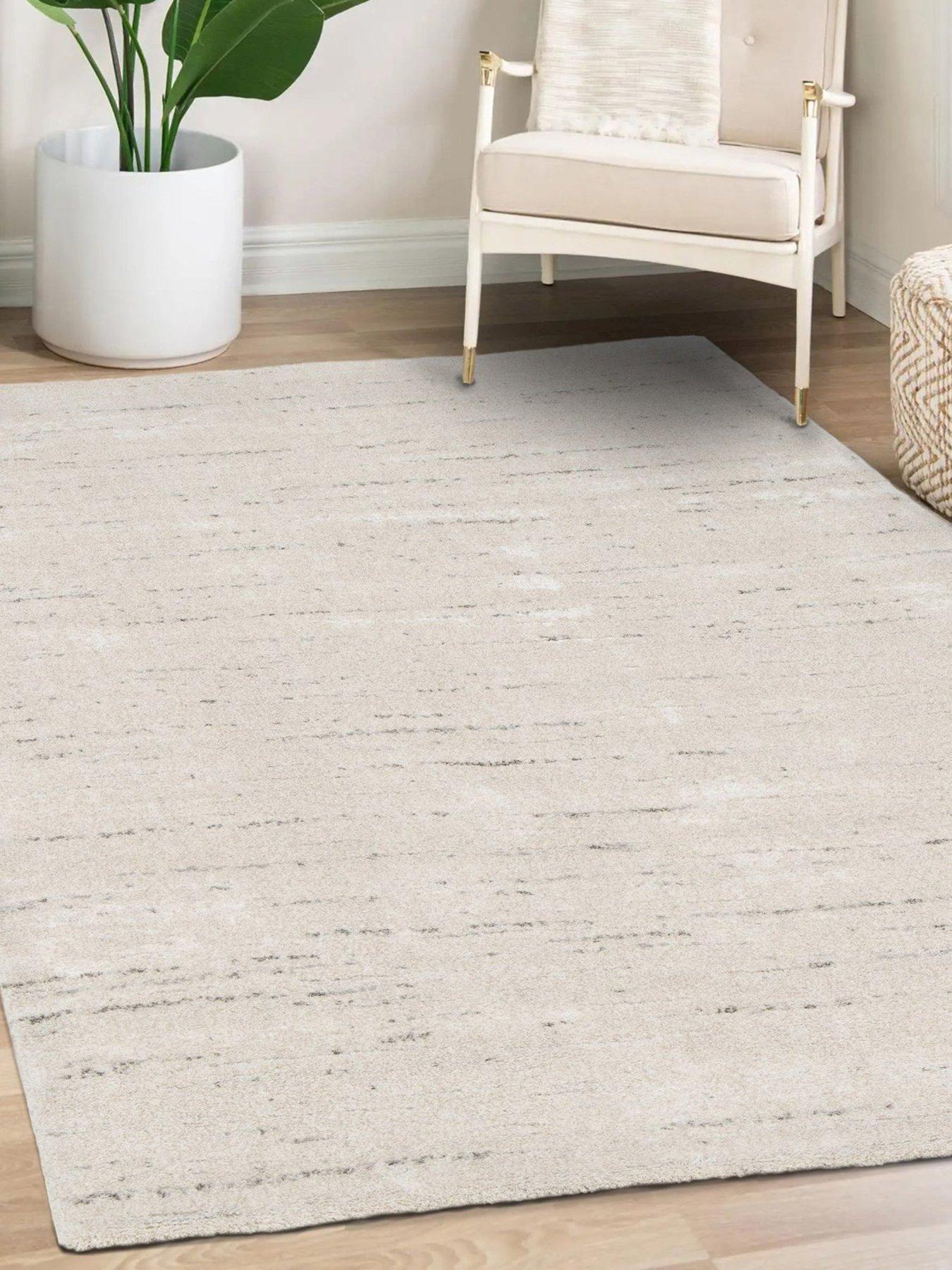 Pure Microfibre Rug - Natural