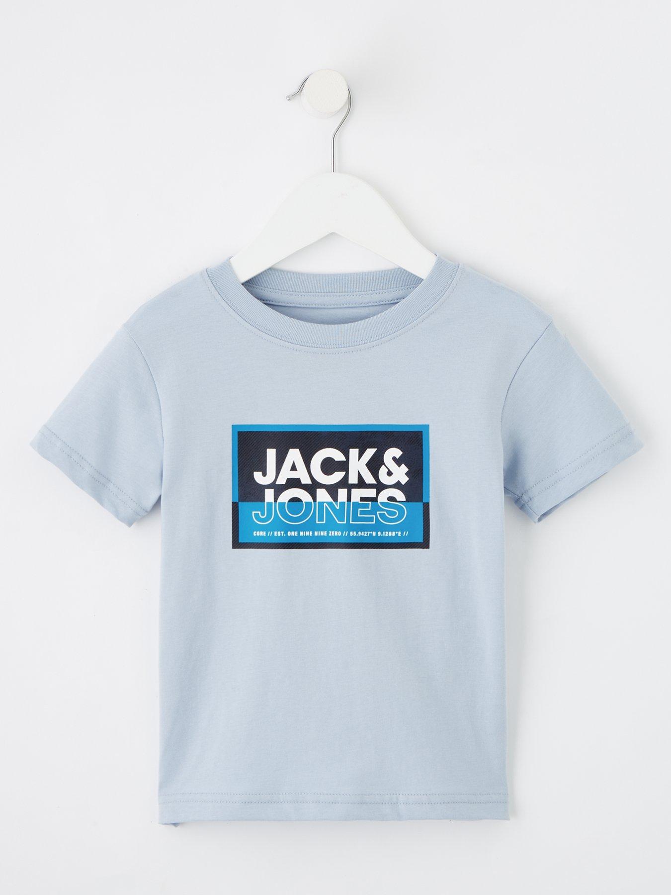 jack-jones-mini-younger-boys-logo-short-sleeve-t-shirt-blue