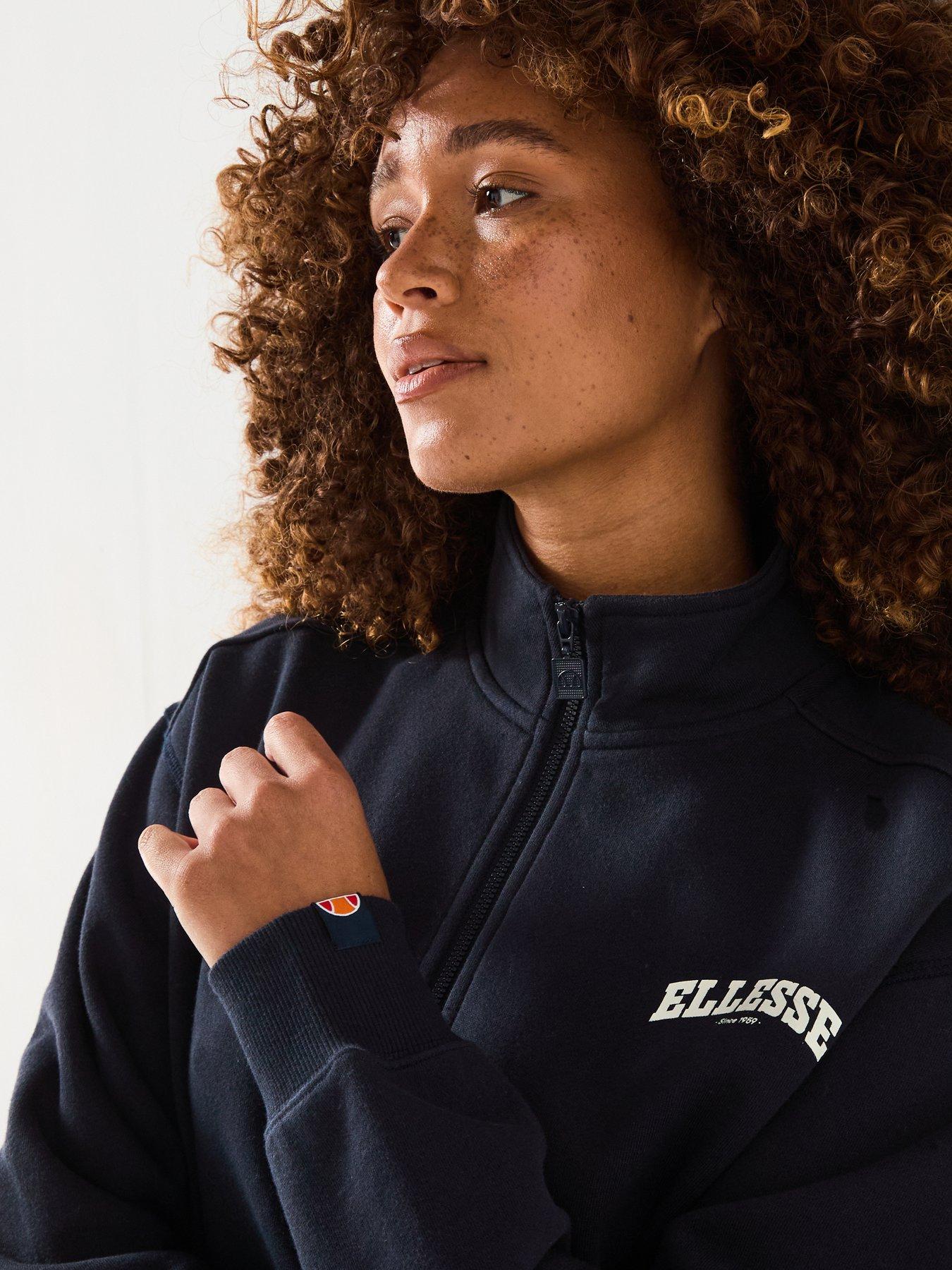 ellesse-womens-very-exclusive-gientra-sweatshirt-amp-short-set-navyoutfit