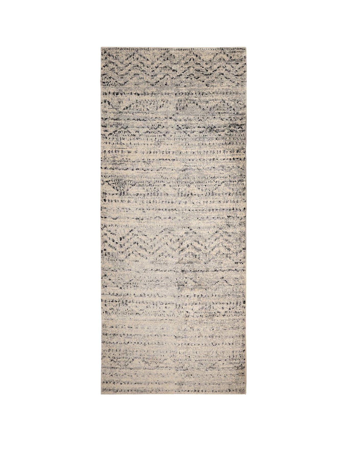 Image 2 of 3 of Freya Patterned Grey Runner 80X200cm
