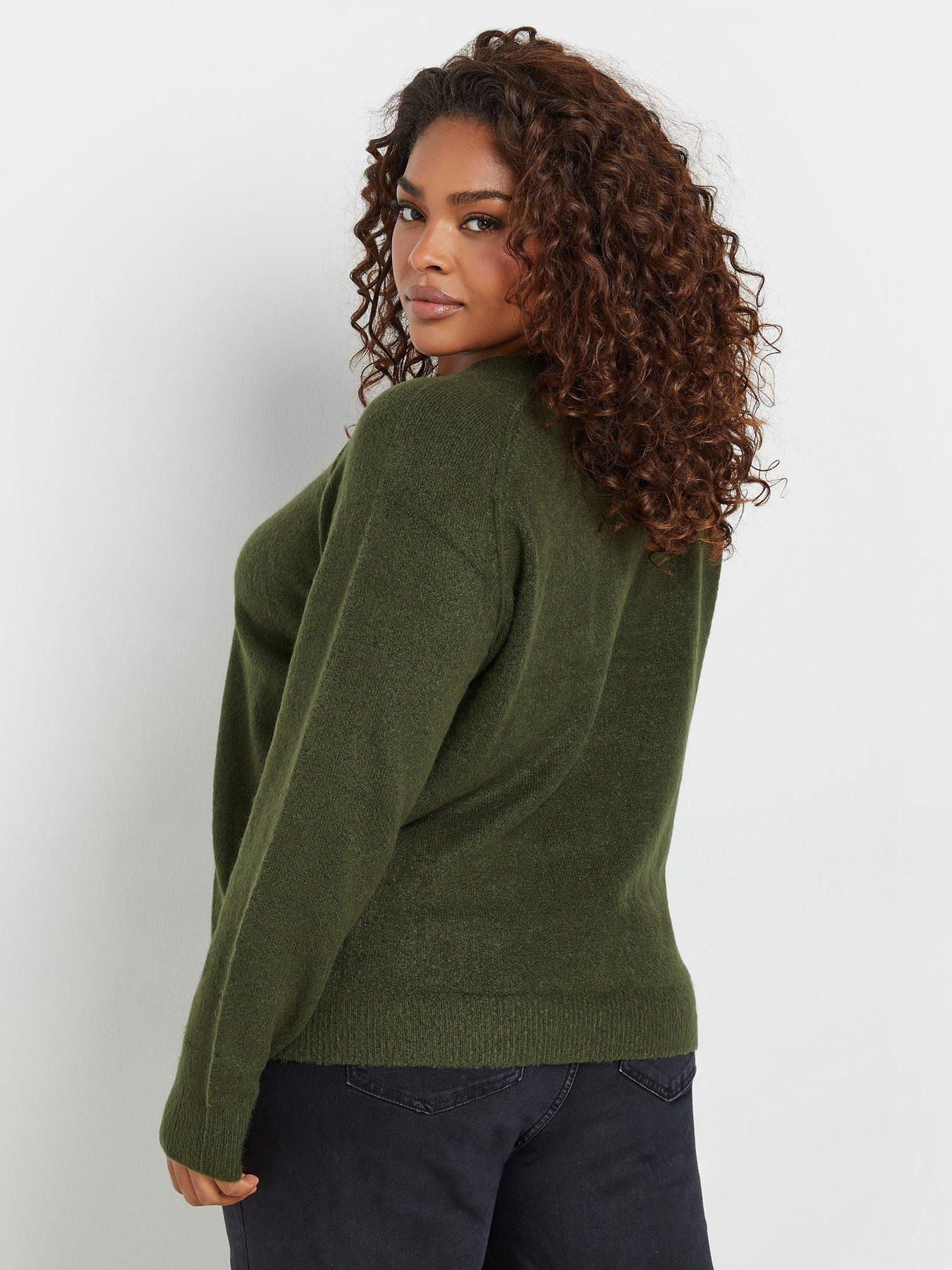 yours-curve-seam-detail-soft-jumper-greenstillFront