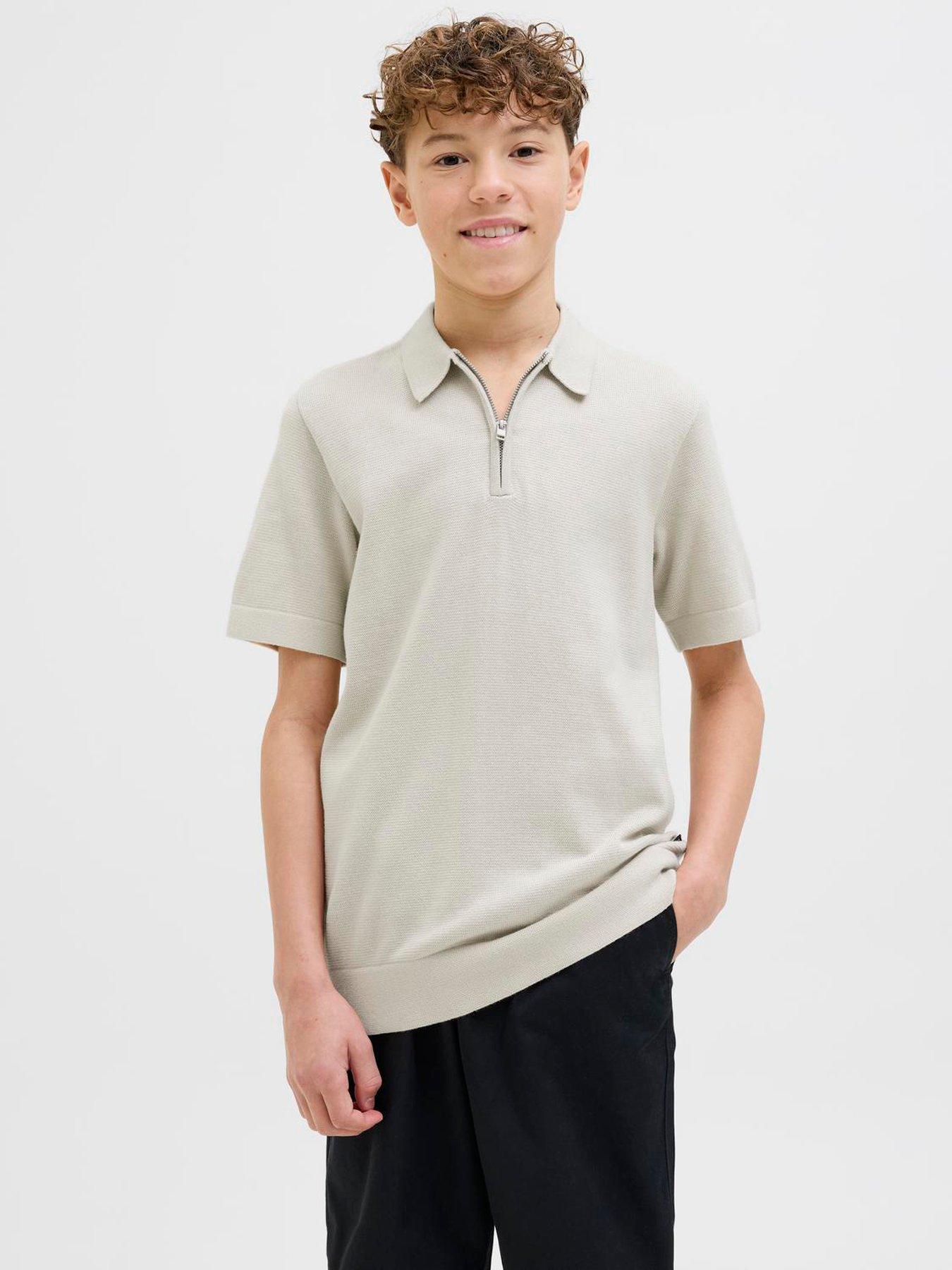 jack-jones-junior-boys-milano-short-sleeve-knitted-polo-silver-lining