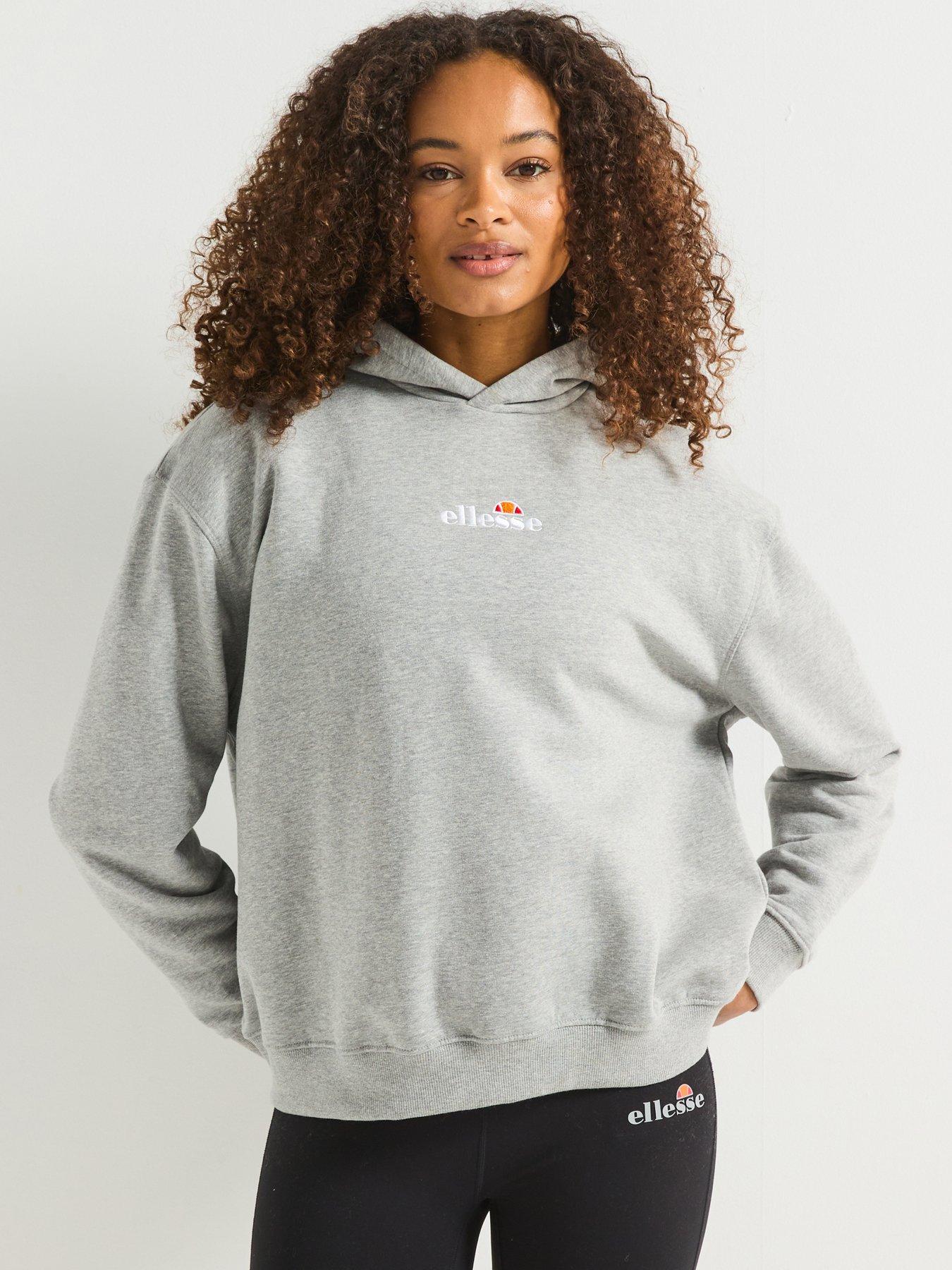 Ellesse Womens Agde Hoodie - Grey