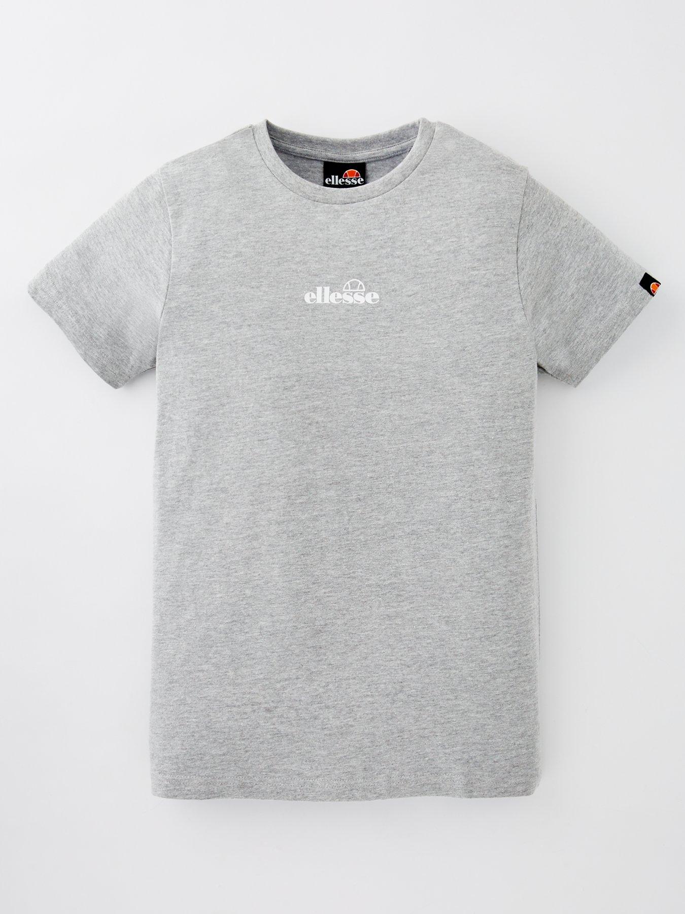 Ellesse Junior Boys Valera T-Shirt - Marl Grey