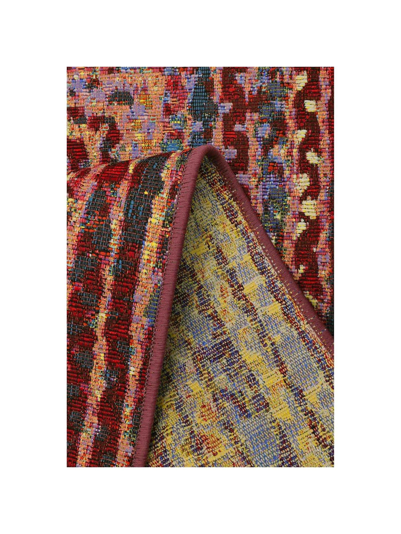 Image 5 of 5 of The Very Collection Tropico Indoor Outdoor Bordered Rug - Multi