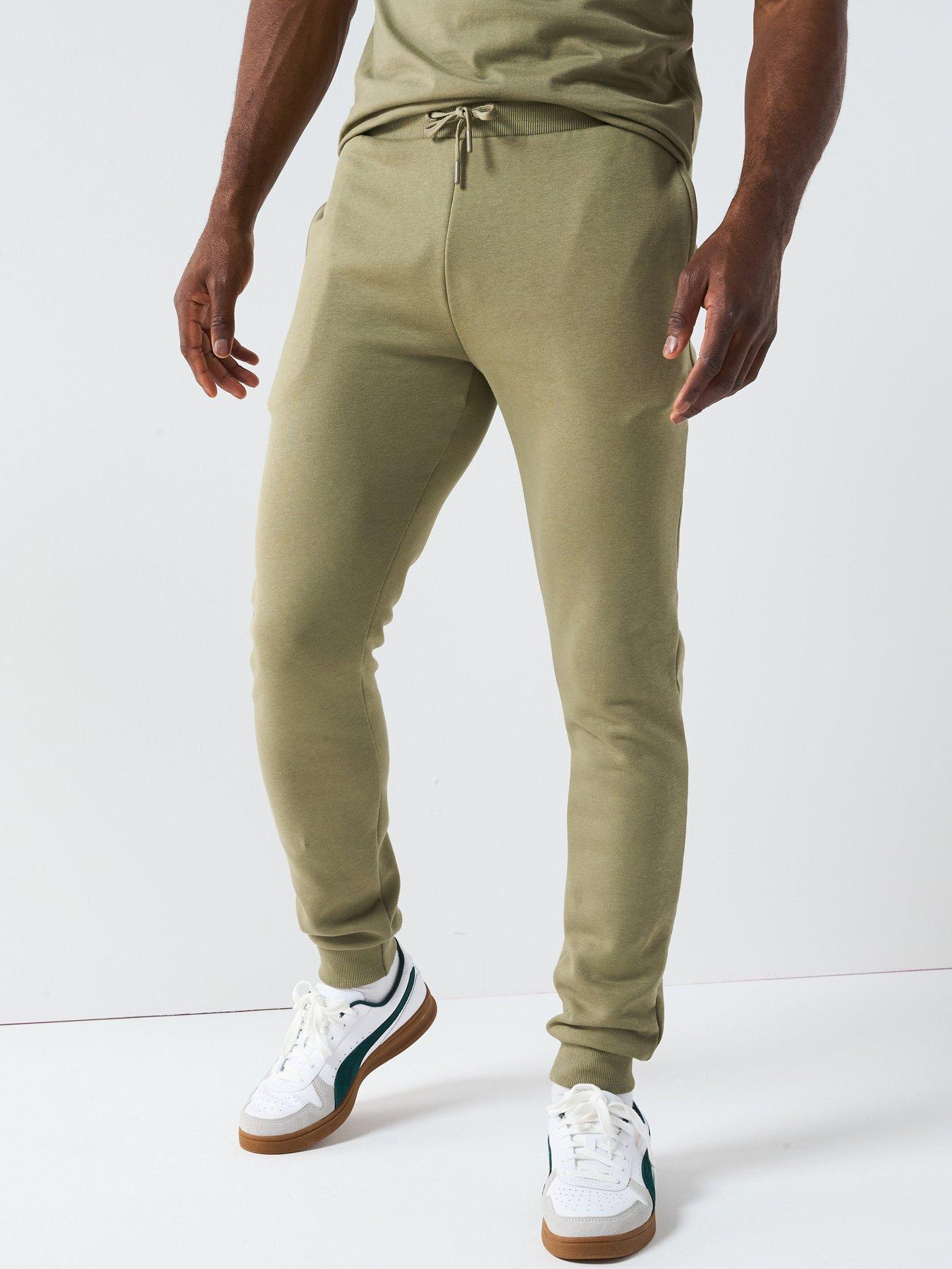 Ellesse Mens Cravo Jog Pants - Khaki