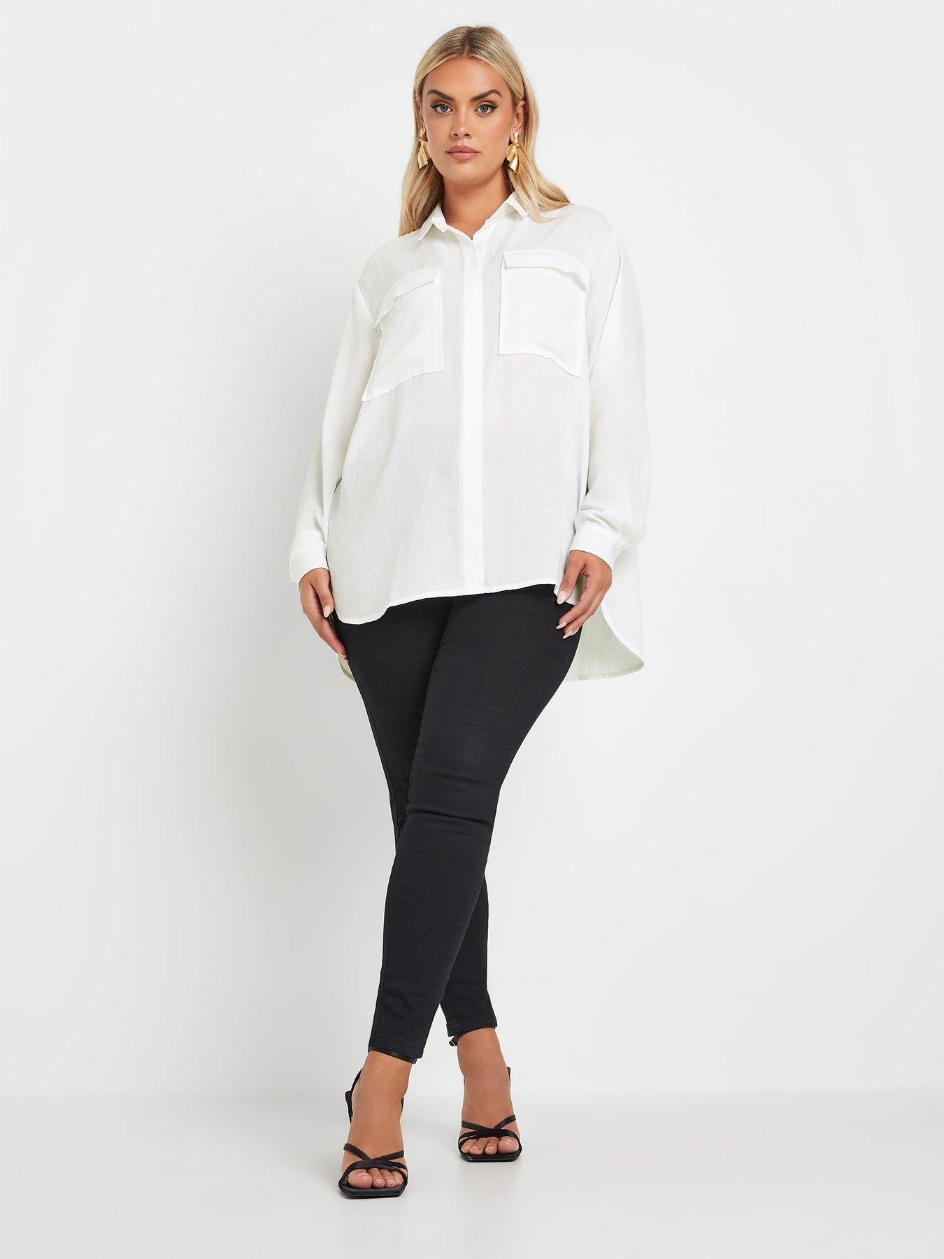 yours-curve-long-sleeve-hammered-utility-shirt-whiteback