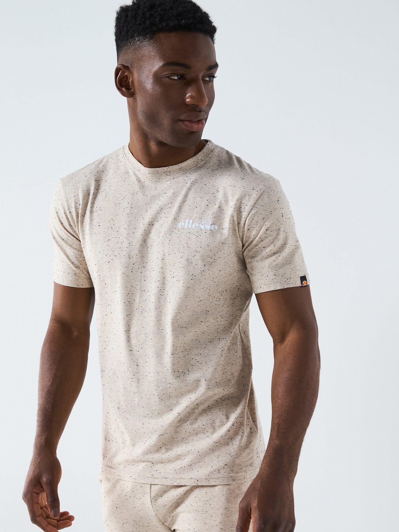 Ellesse Mens Very Exclusive Mawdesley T-Shirt - Beige