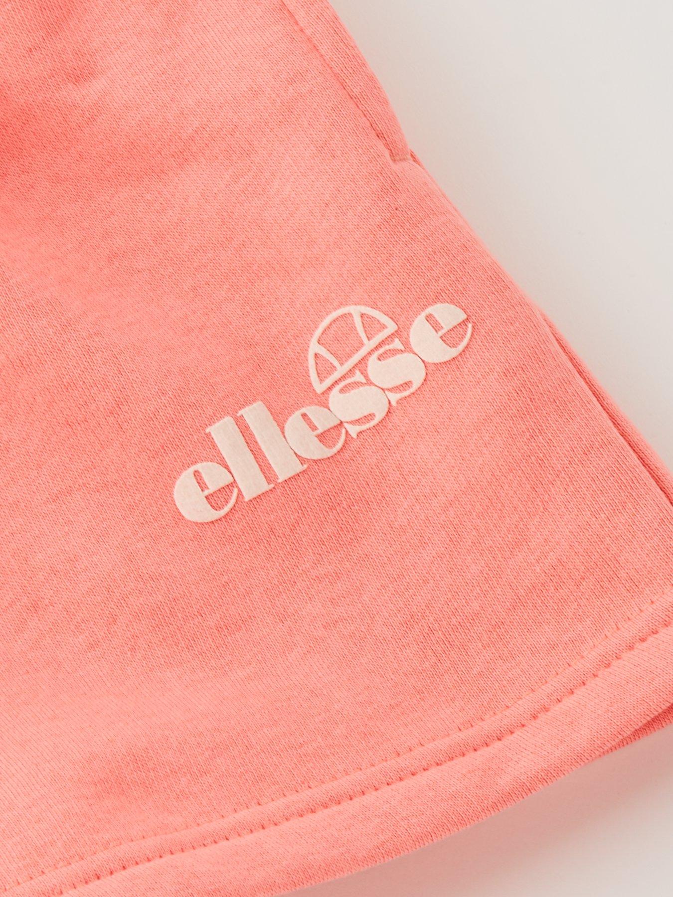 ellesse-junior-girls-chiffon-shorts-pinkoutfit